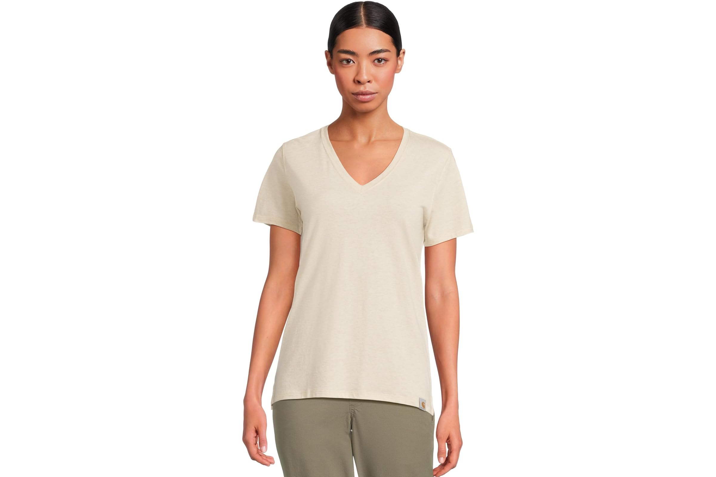 Carhartt TENCEL Fiber Series Relaxed Fit Short-Sleeve Vneck T-Shirt 4090₽