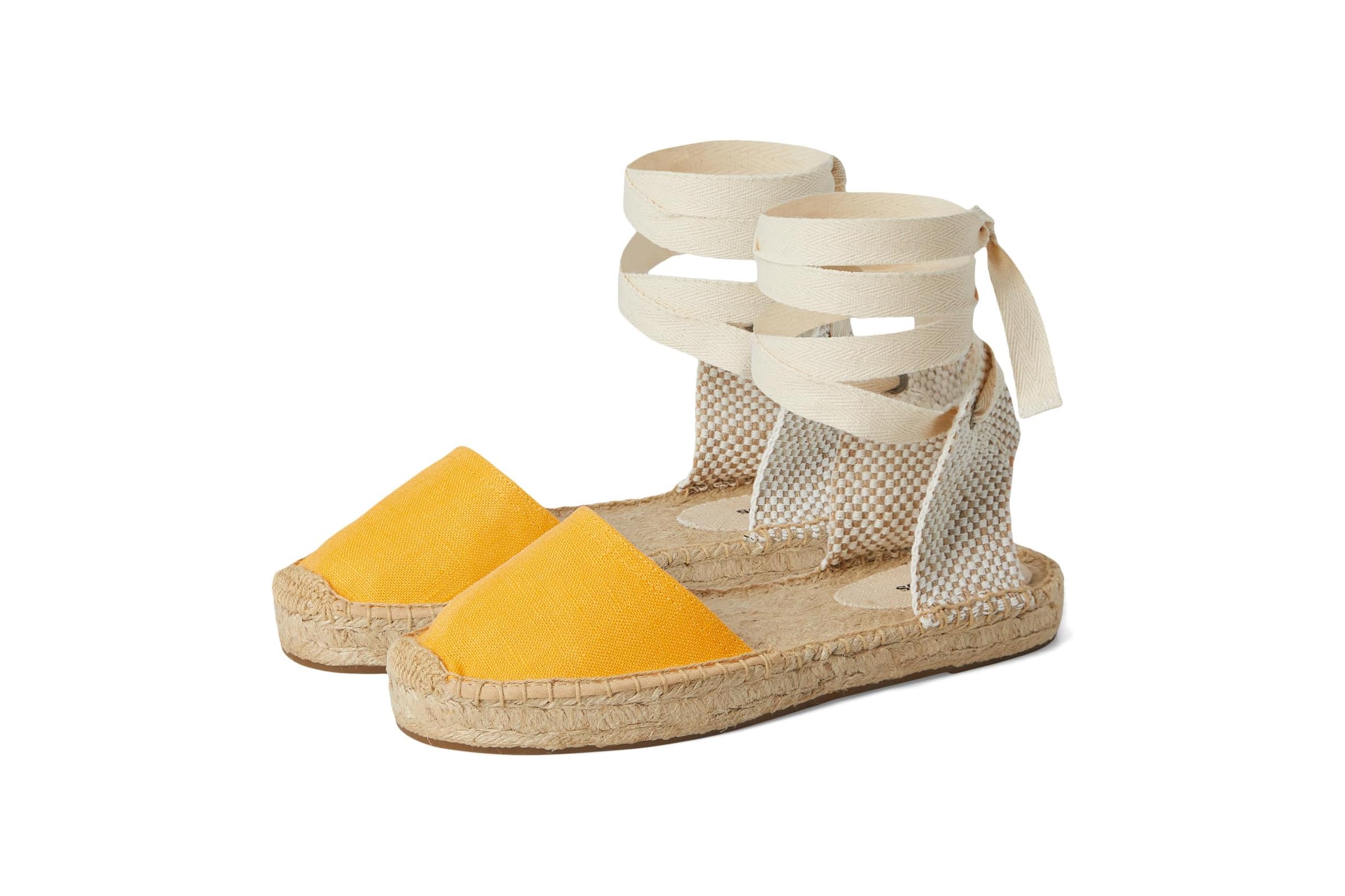 Soludos Linen Lauren Lace-up 12390₽