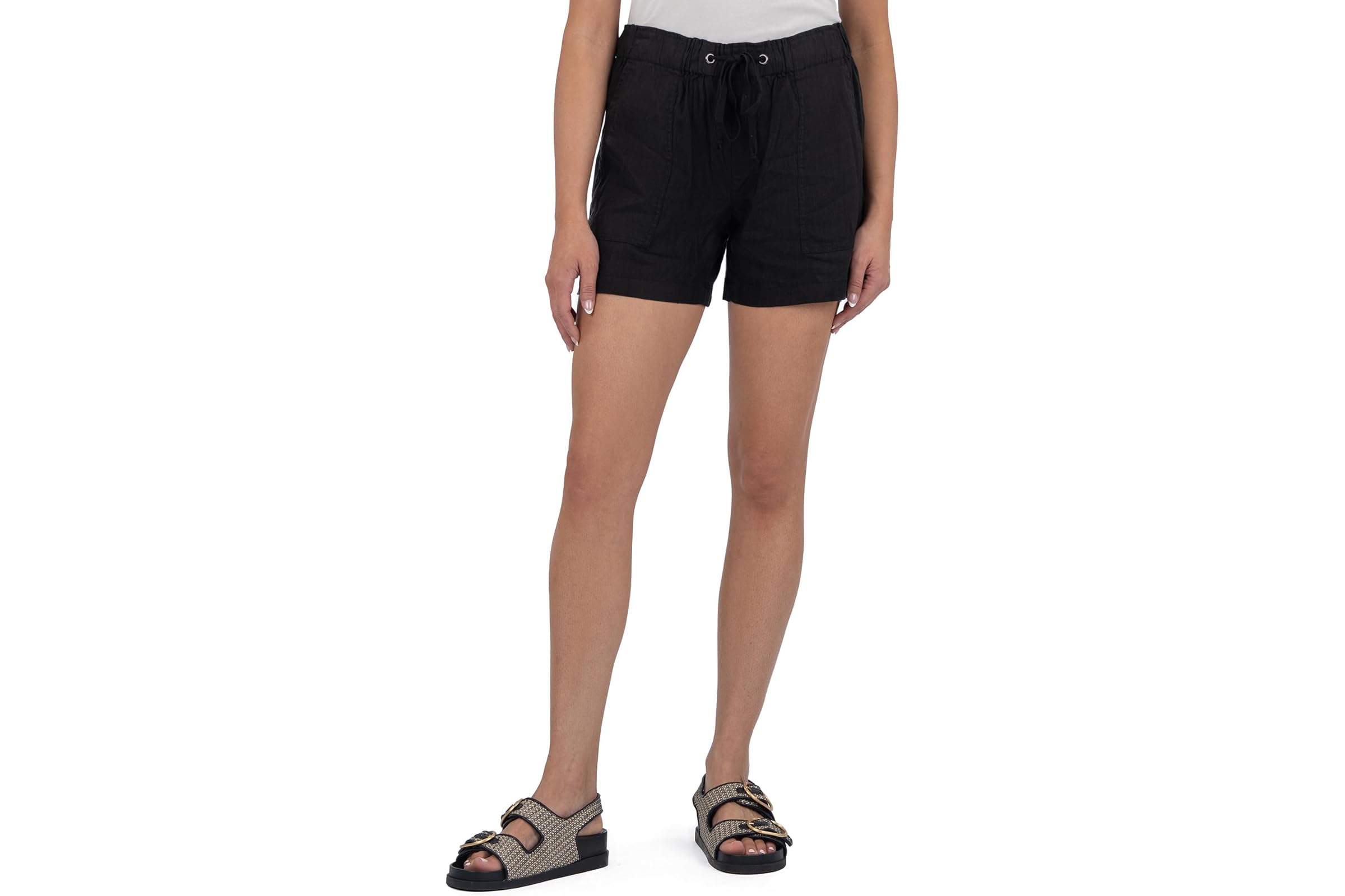 Шорты KUT from the Kloth Katana-Drawstring Shorts with Porkchop Pockets 14190₽