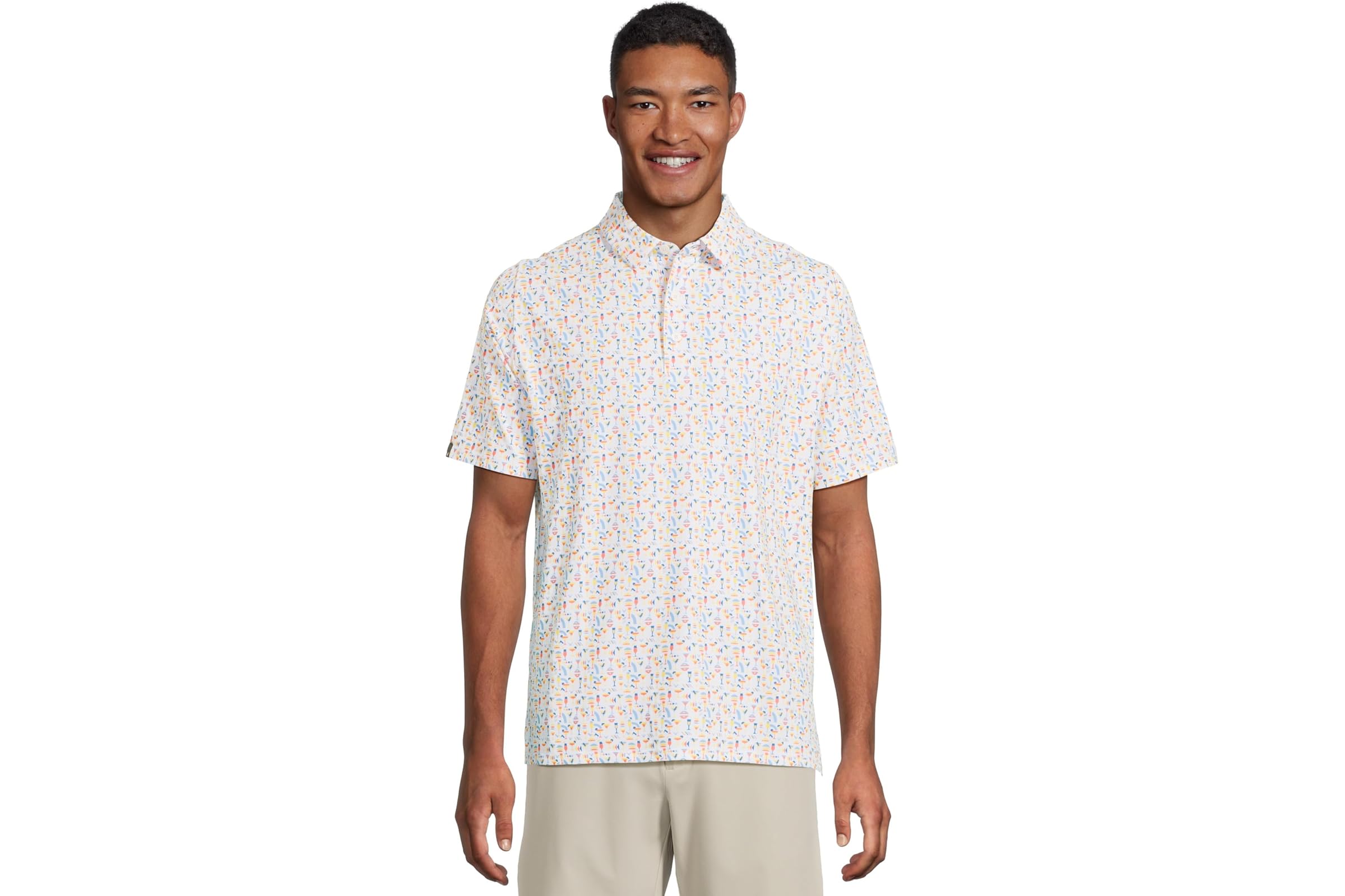 Мужская рубашка Callaway Cocktail Print Polo 12890₽