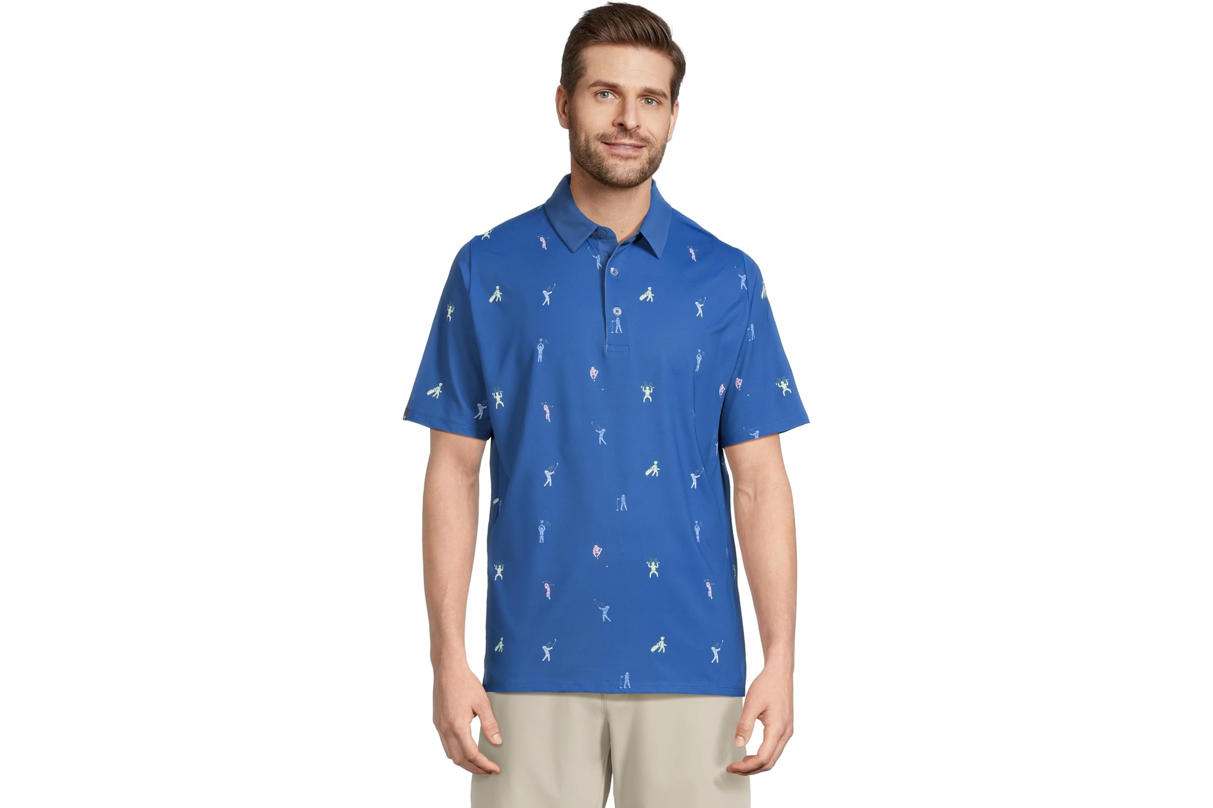 Мужская рубашка Callaway Time Lapse Print Polo 7590₽