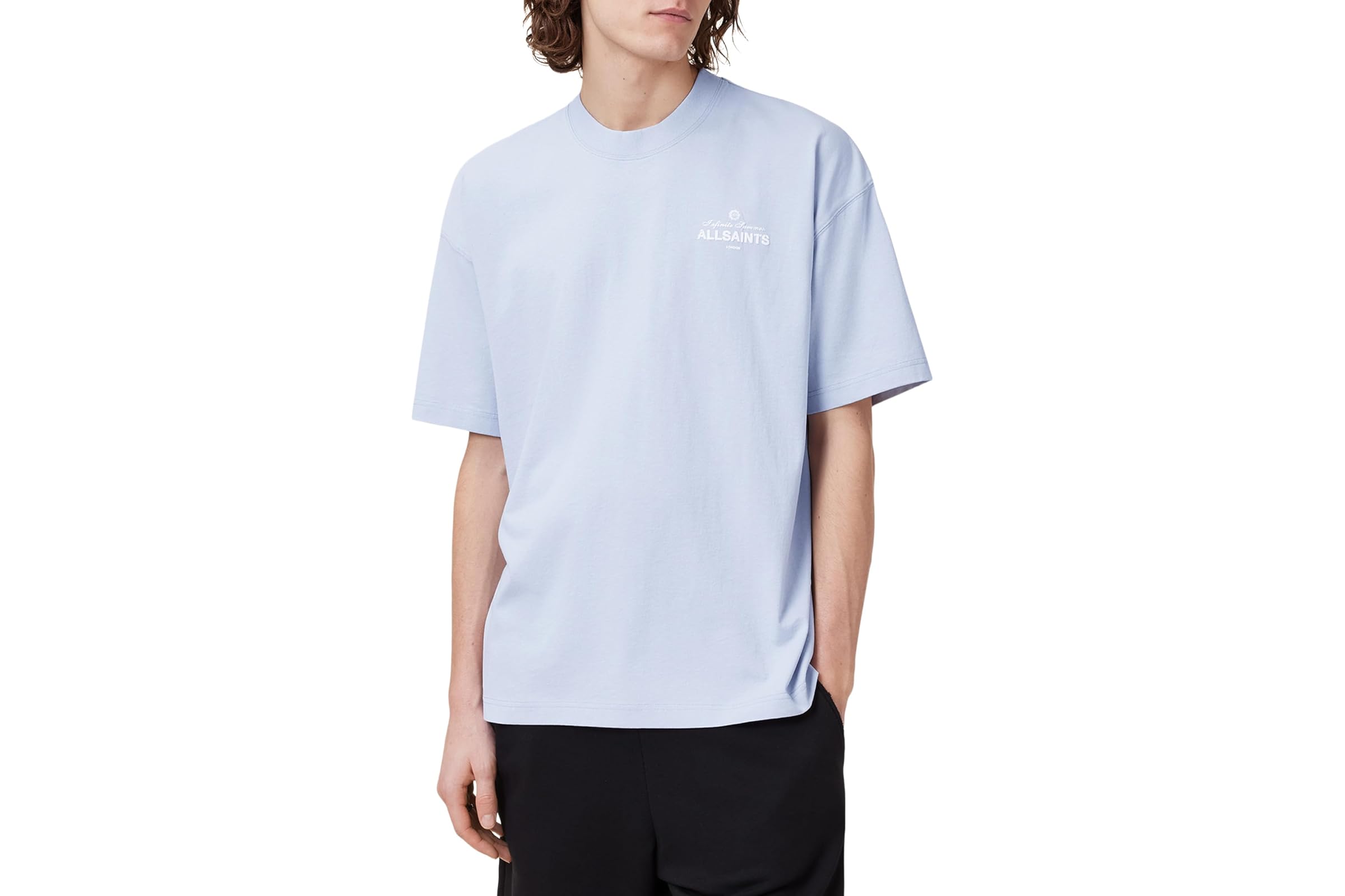 Мужская рубашка AllSaints Soleil Short Sleeve Crew