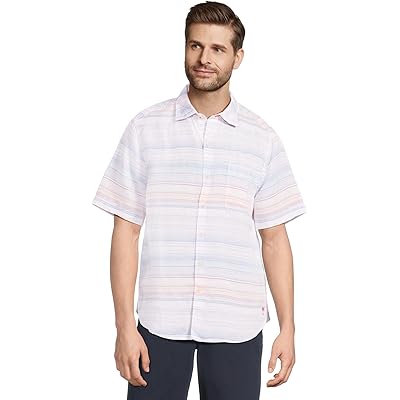 Мужская рубашка Tommy Bahama Sand Linen Sicily Stripe