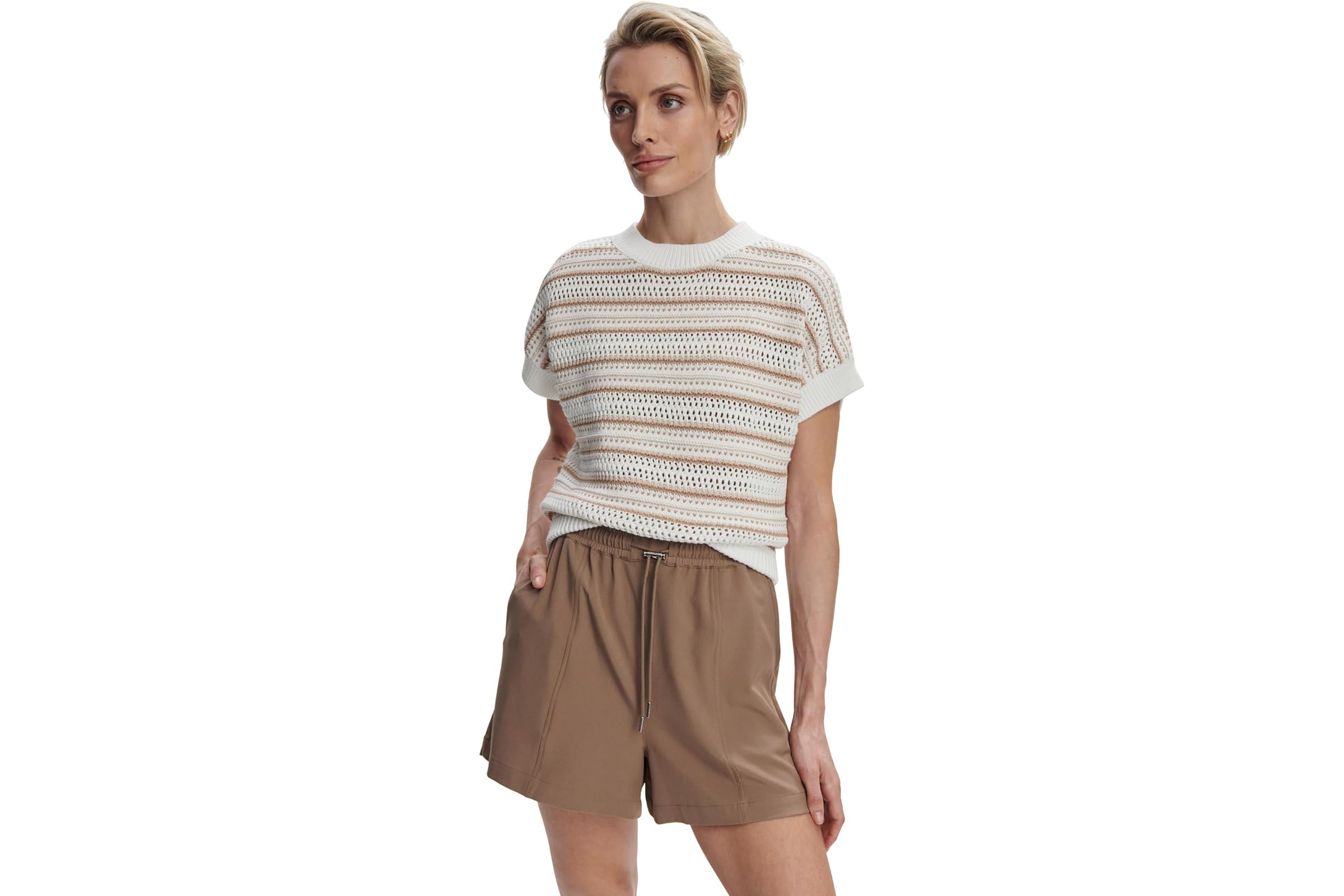 Varley Ciara Stripe Knit Top 18990₽