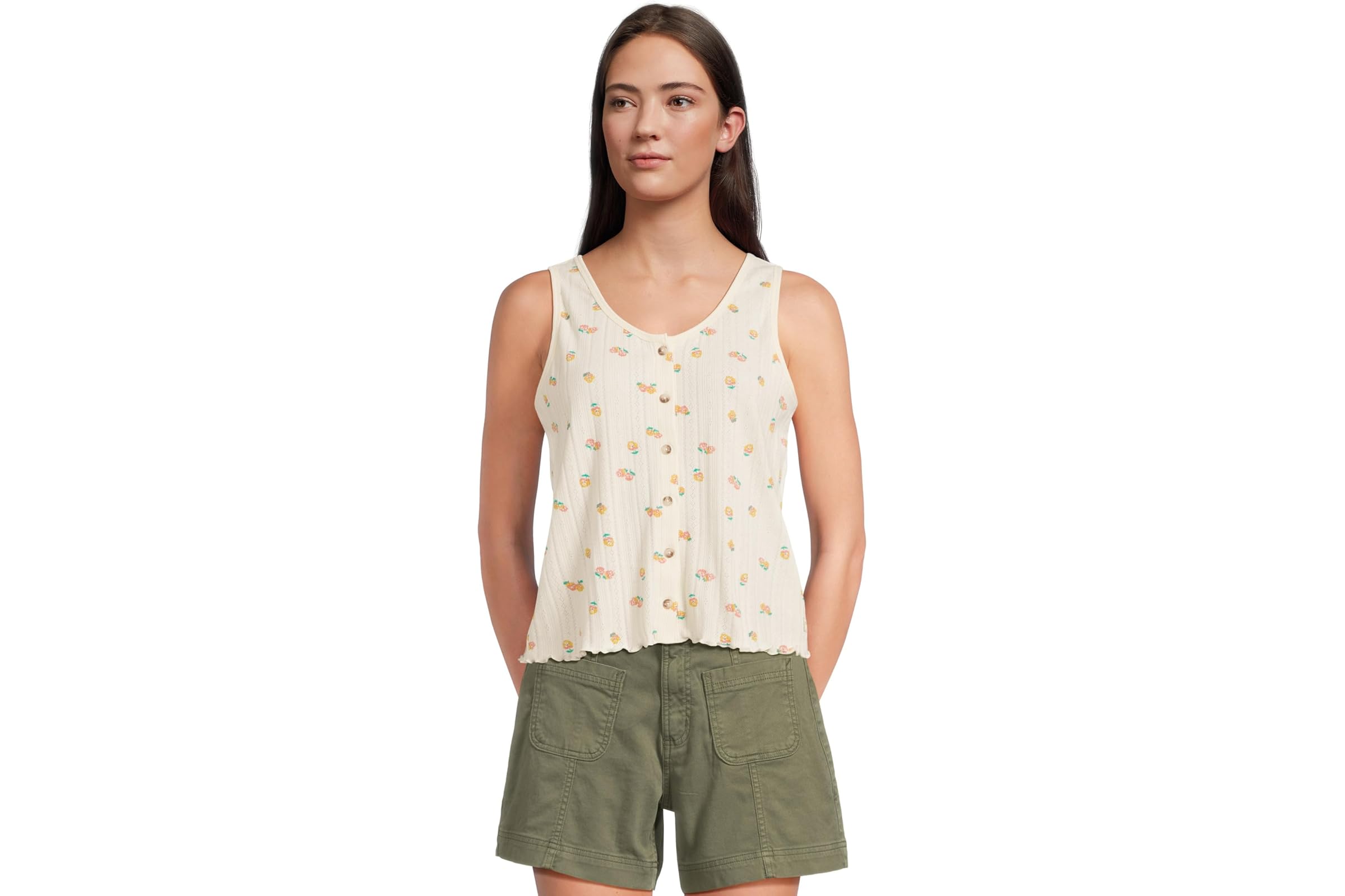 Toad-Co Foothill Pointelle Button Tank 6190₽