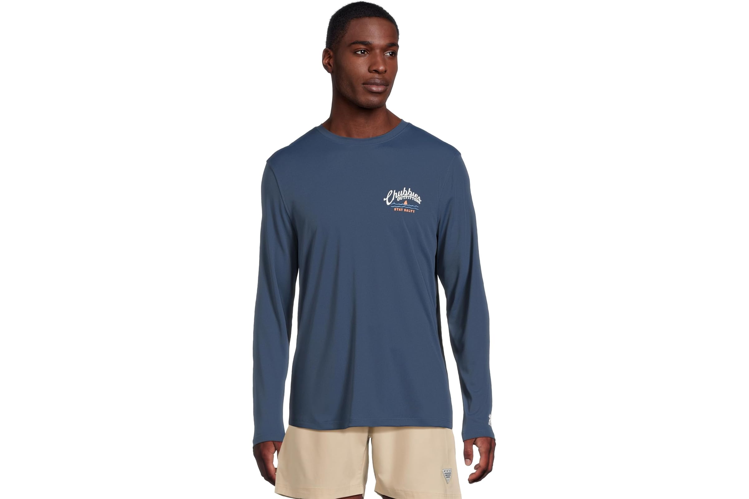 Мужская рубашка Chubbies The Surf Skin Sun Crewneck 11290₽