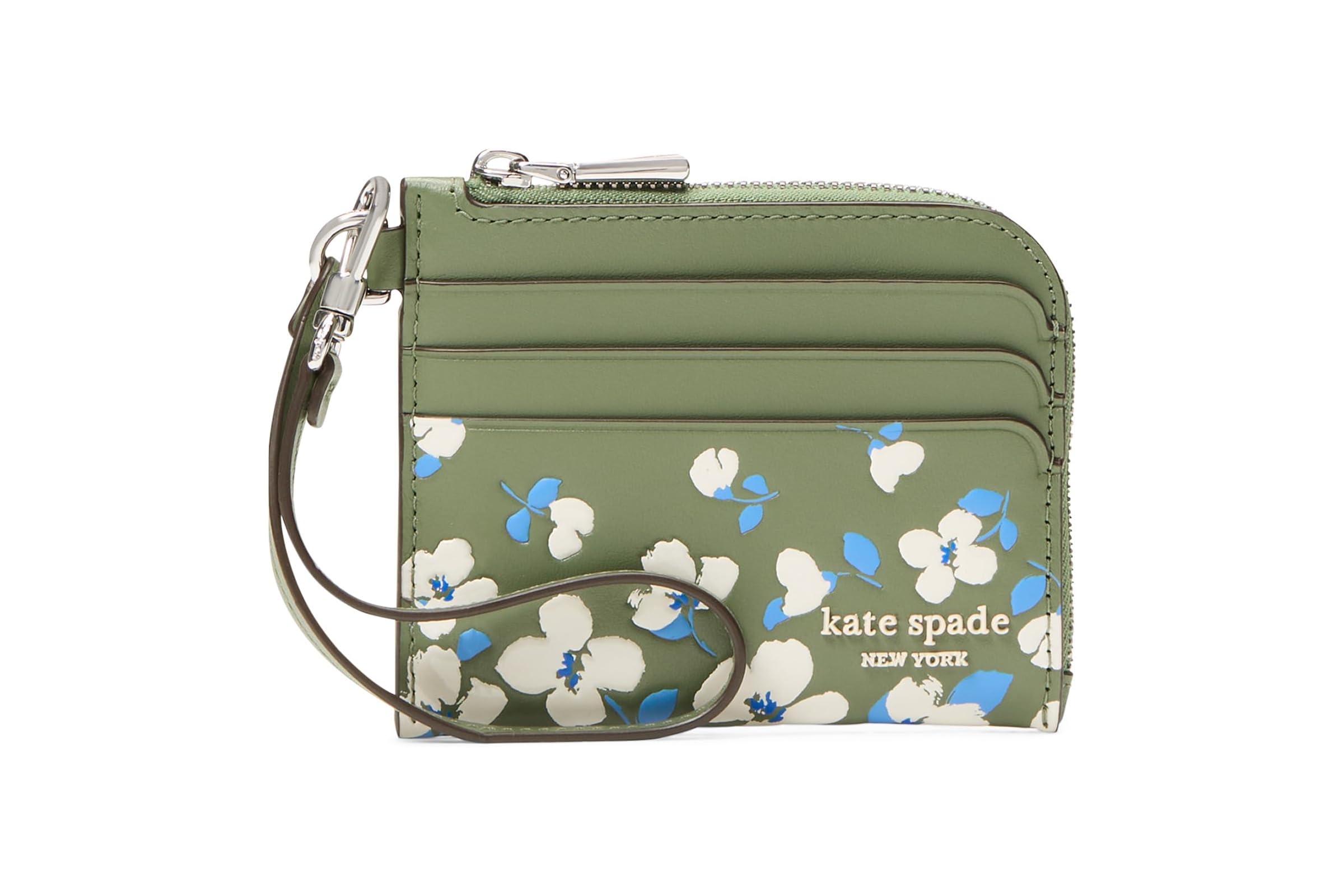 Кошелек Kate Spade New York Devin Painterly Bouquet Card Case Wristlet 16290₽