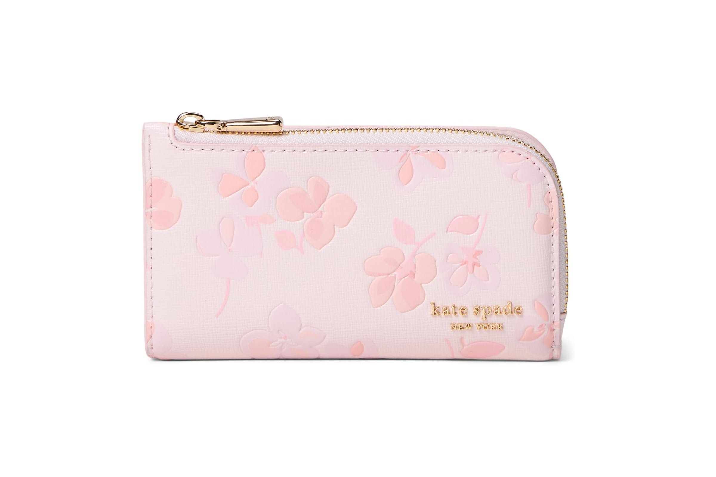 Кошелек Kate Spade New York Devin Spring Pansies Small Slim Bifold Wallet 22290₽