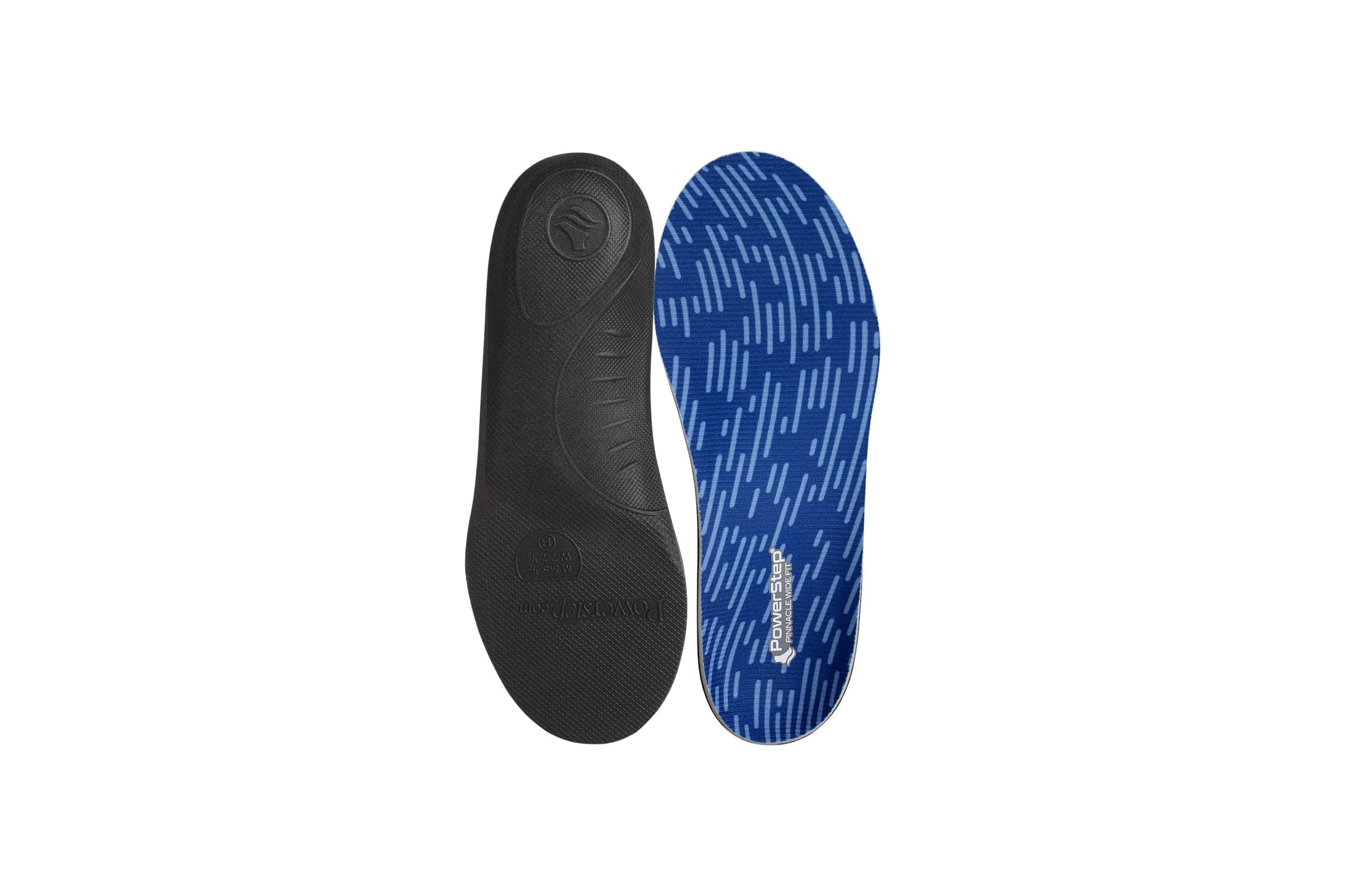 PowerStep Pinnacle Wide Fit Arch Supporting Insoles
