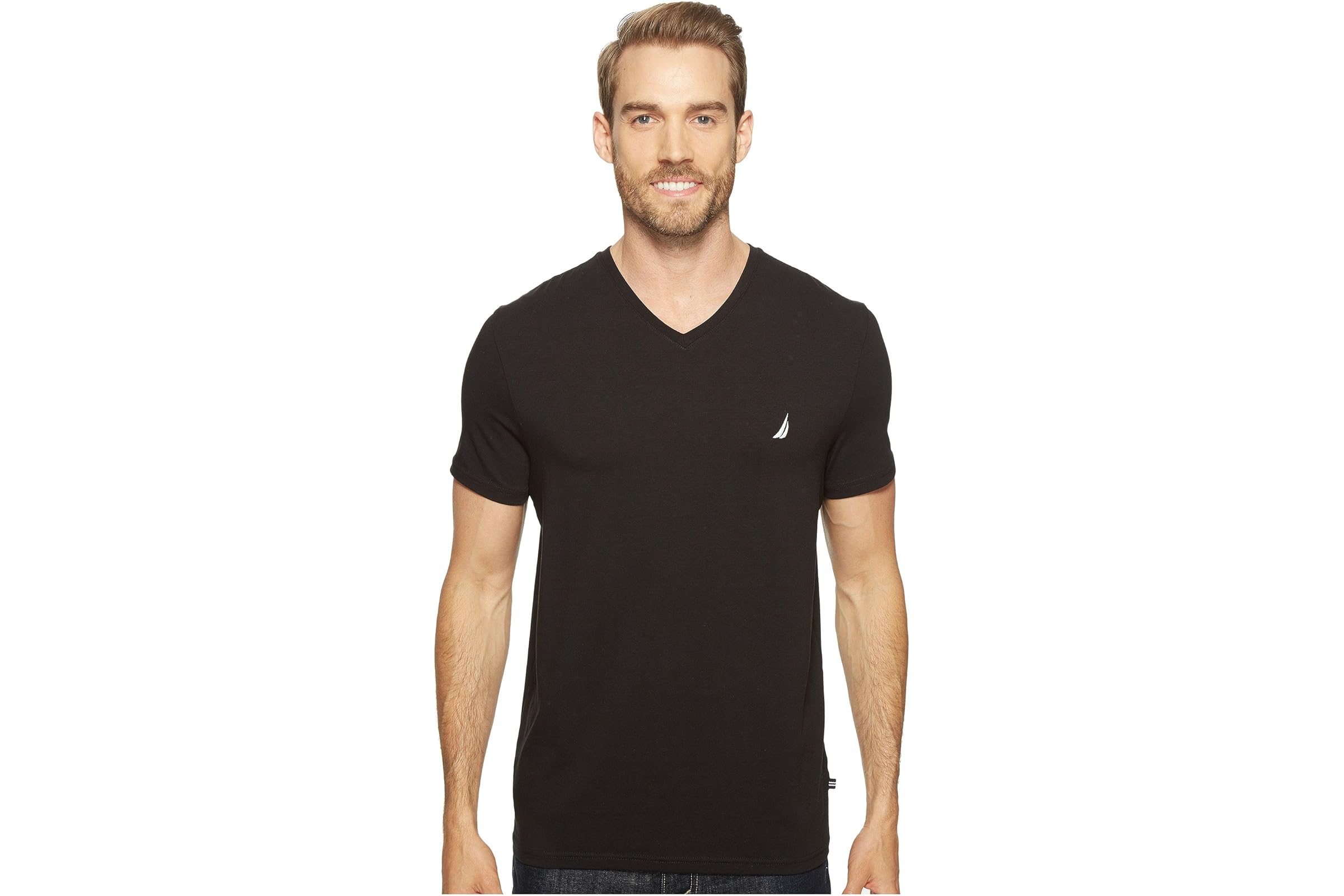 Мужская рубашка Nautica Slim Fit V-Neck T-Shirt 5490₽