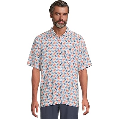 Мужская рубашка Tommy Bahama Veracruz Cay Flamingo Mingle