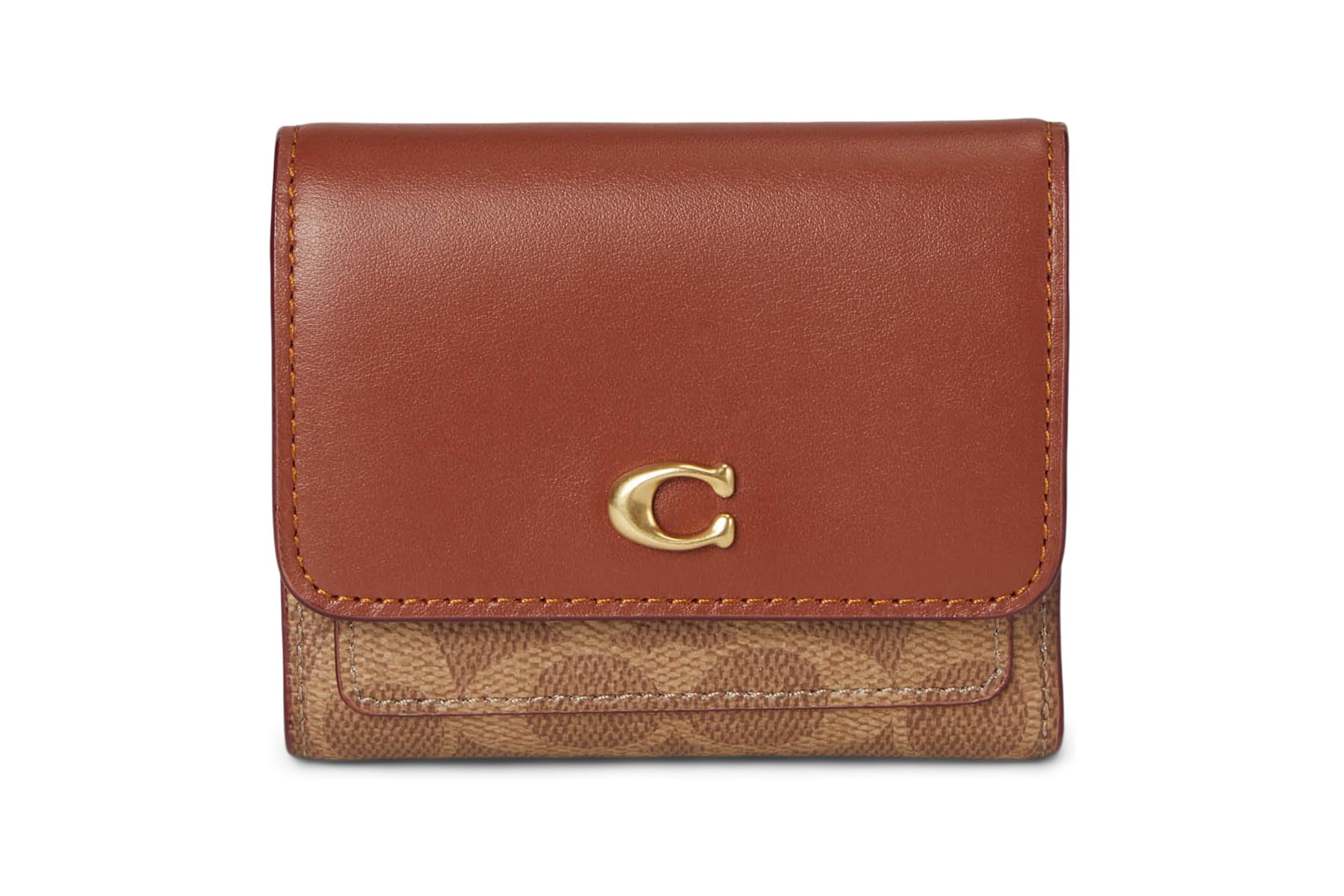 Кошелек COACH Mila Small Flap Wallet In Signature Canvas 23790₽
