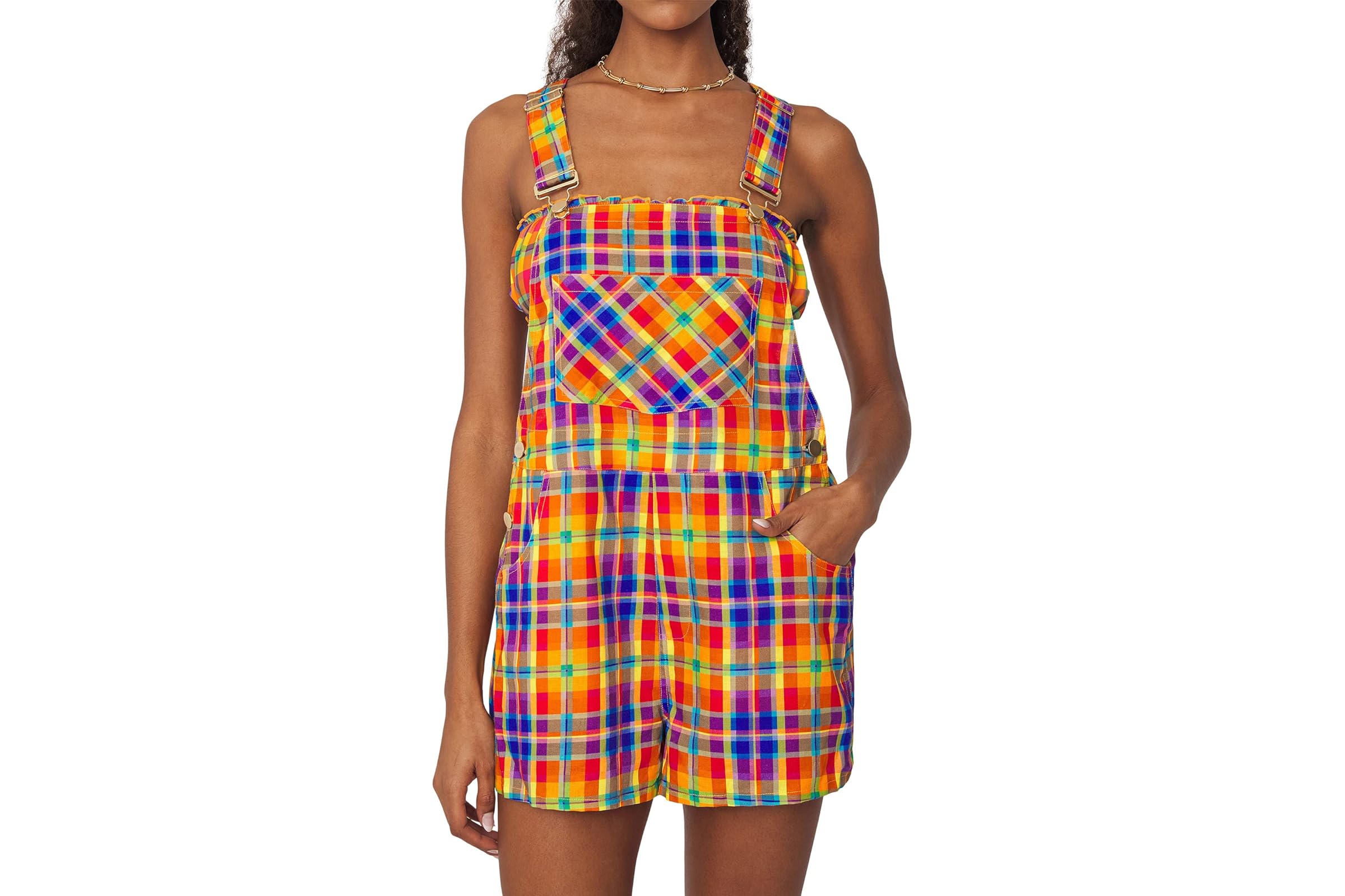 Комбинезон We Wore What Basic Overalls Shorts