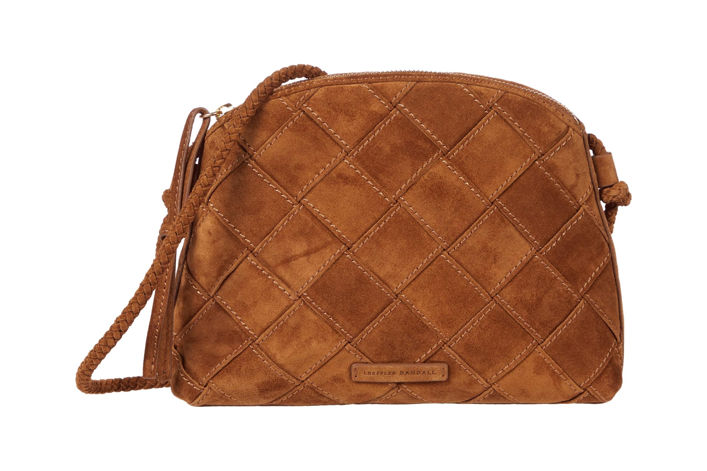 Женская сумка Loeffler Randall Mallory Wide Woven Crossbody Bag