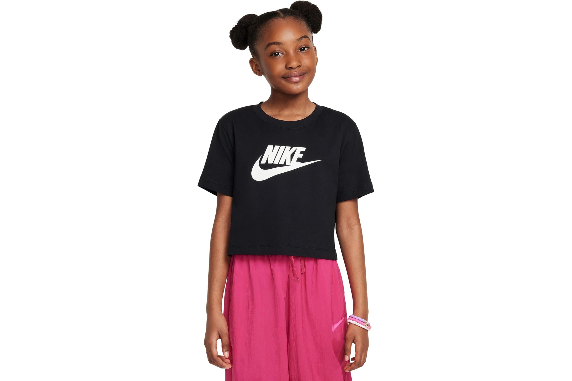 Nike Kids Tee Crop Futura HBR (Little Kids/Big Kids)