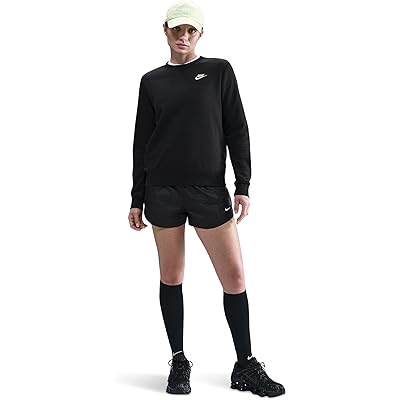 Флисовая толстовка Nike Sportswear Club с круглым вырезом горловины