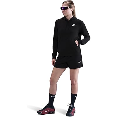 Флисовый стандартный пуловер с капюшоном Nike Sportswear Club Sportswear Club