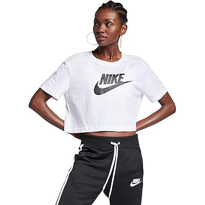 Укороченная футболка с логотипом Nike Sportswear Essential Club