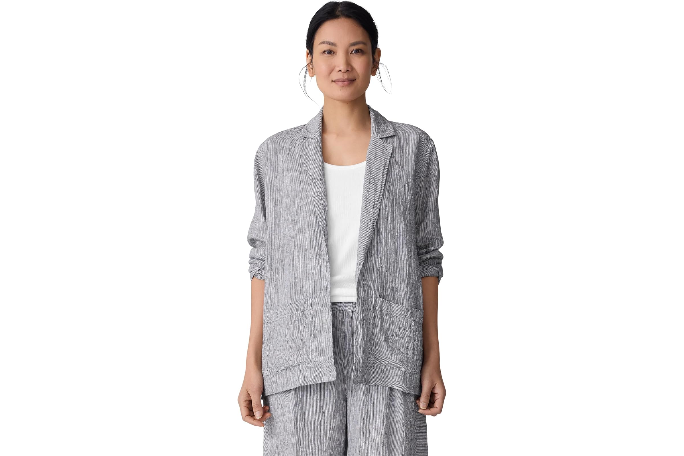 Eileen Fisher Notch Collar Blazer 31090₽