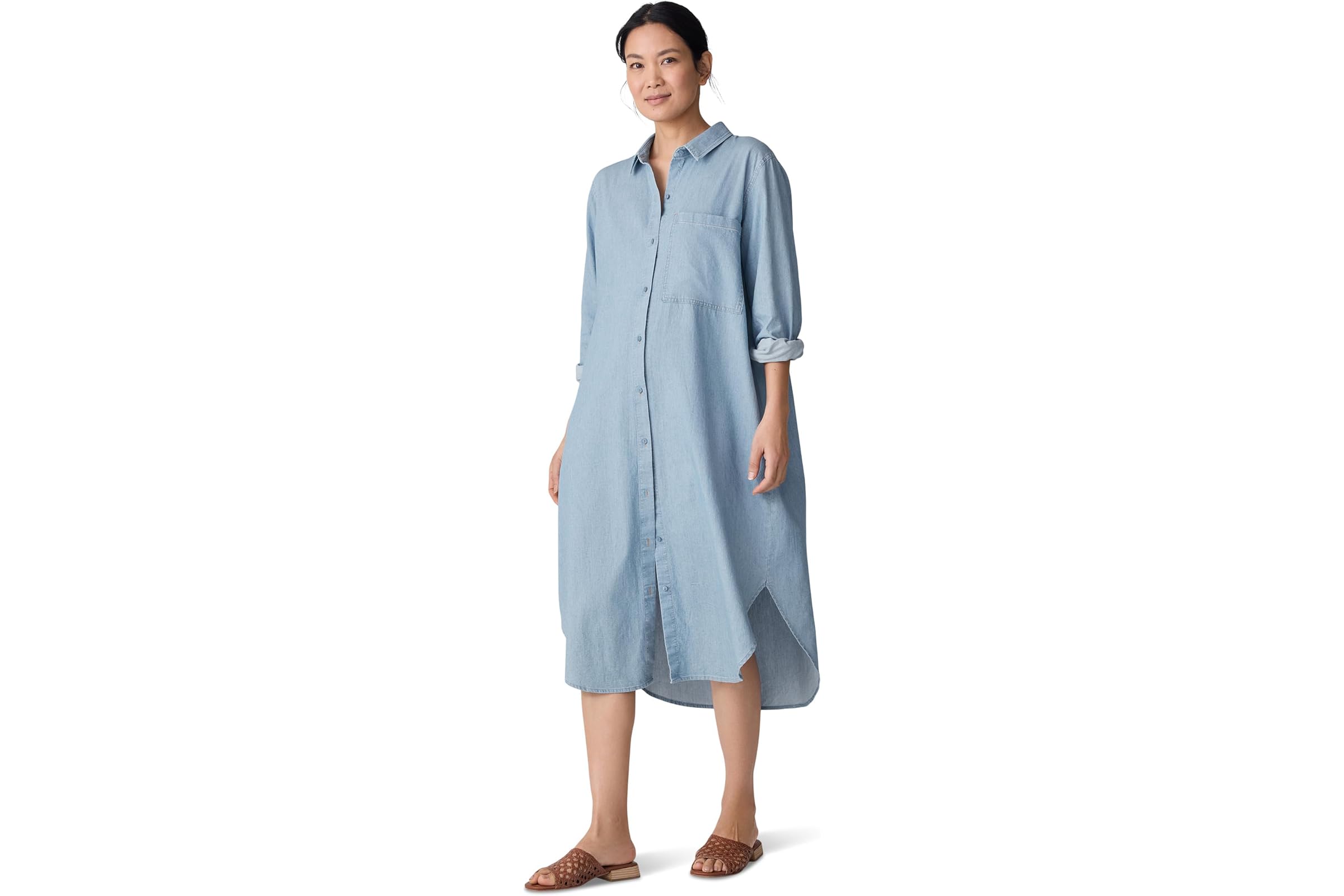 Платье Eileen Fisher Classic Collar Dress 33690₽