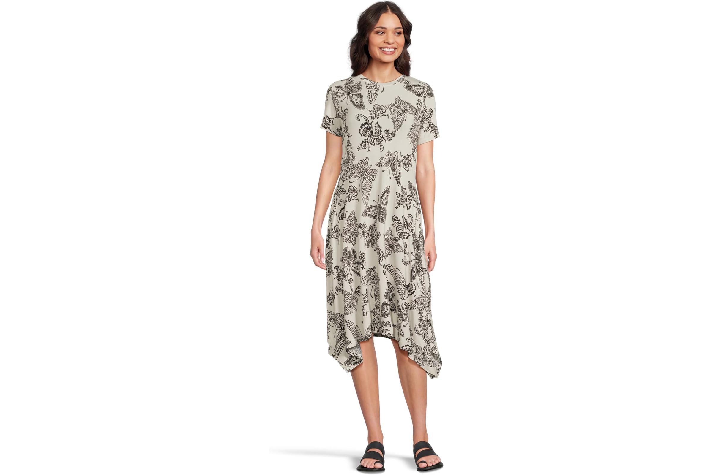 Платье Johnny Was The Janie Favorite Short Hankerchief Hem Dress- Sy 23390₽