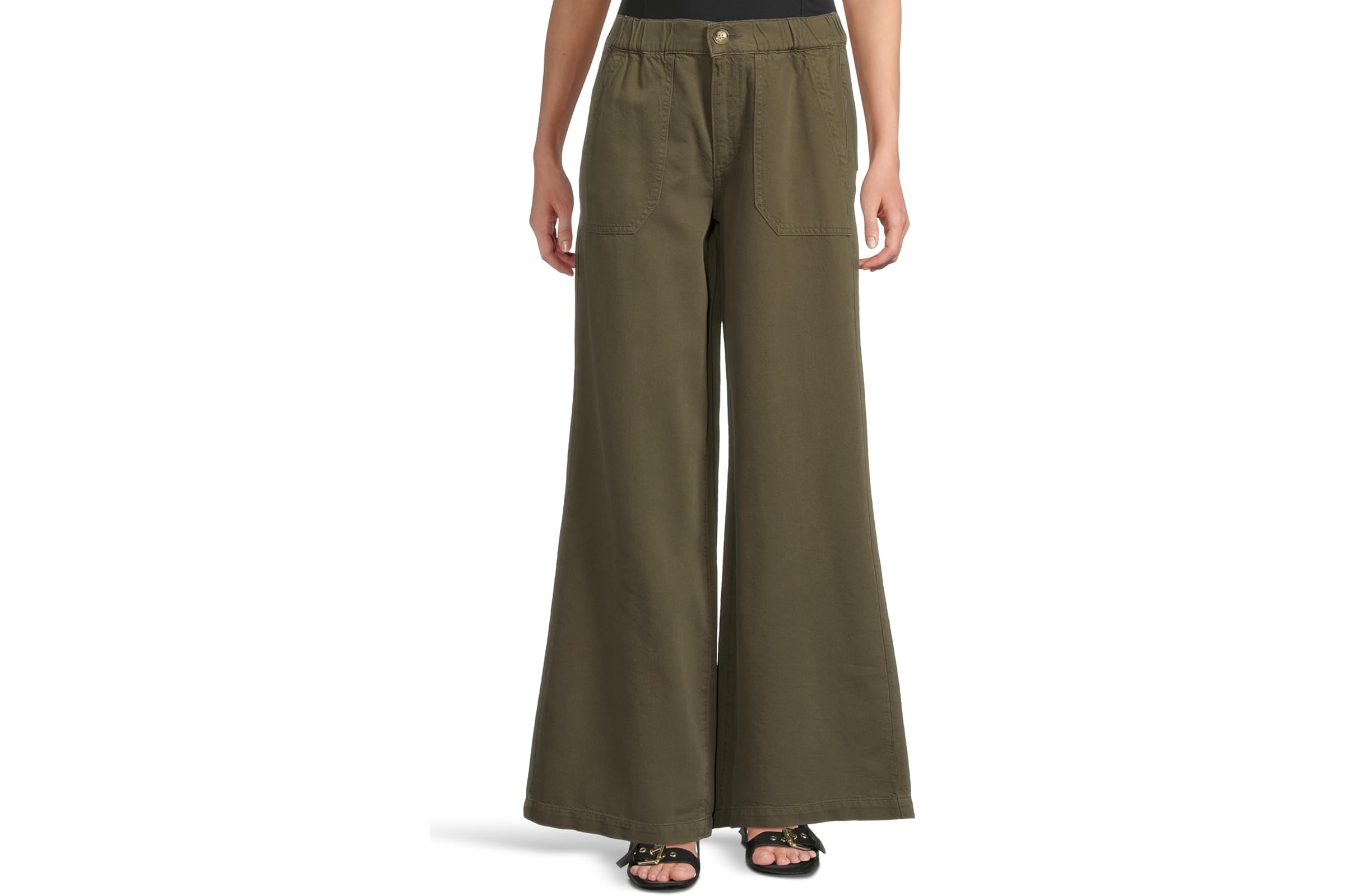 Брюки Paige Rumi Pant in Vintage Dark Chartreuse 45190₽