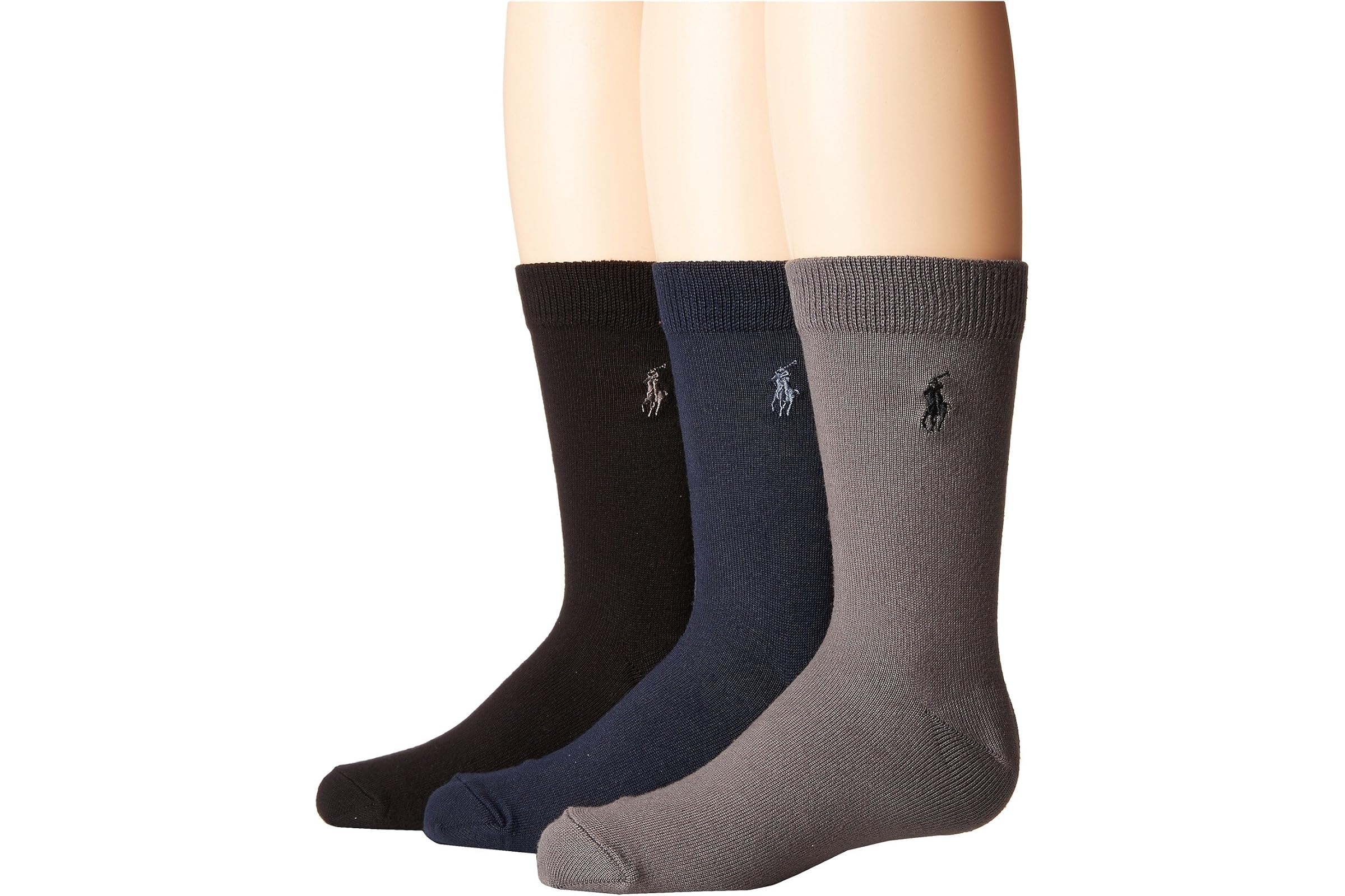 Носки Polo Ralph Lauren Supersoft Flat 3-Pack ToddlerLittle Kid 2890₽