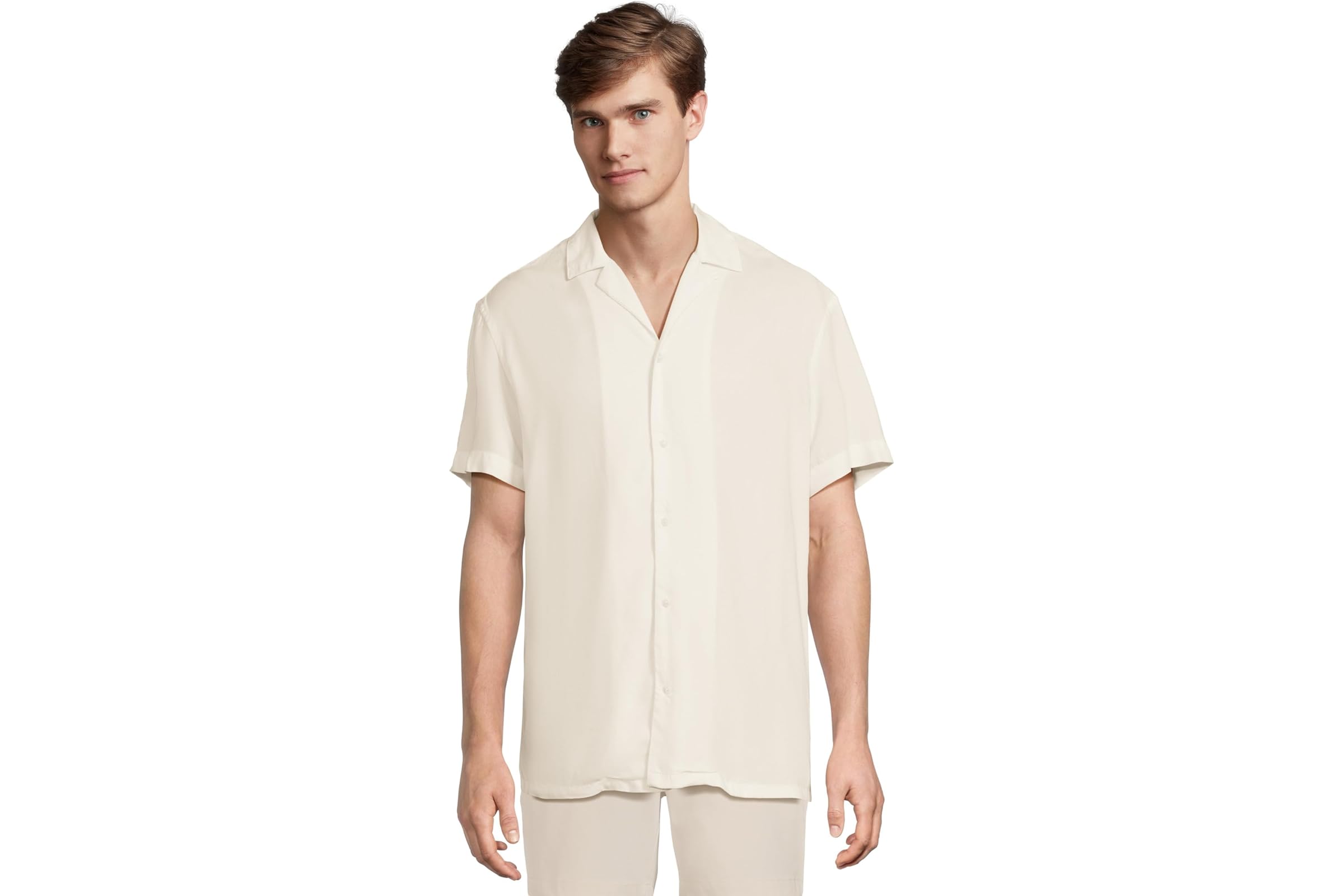 Мужская рубашка Chubbies The Ivory Lotus (Rayon Sunday Shirt)