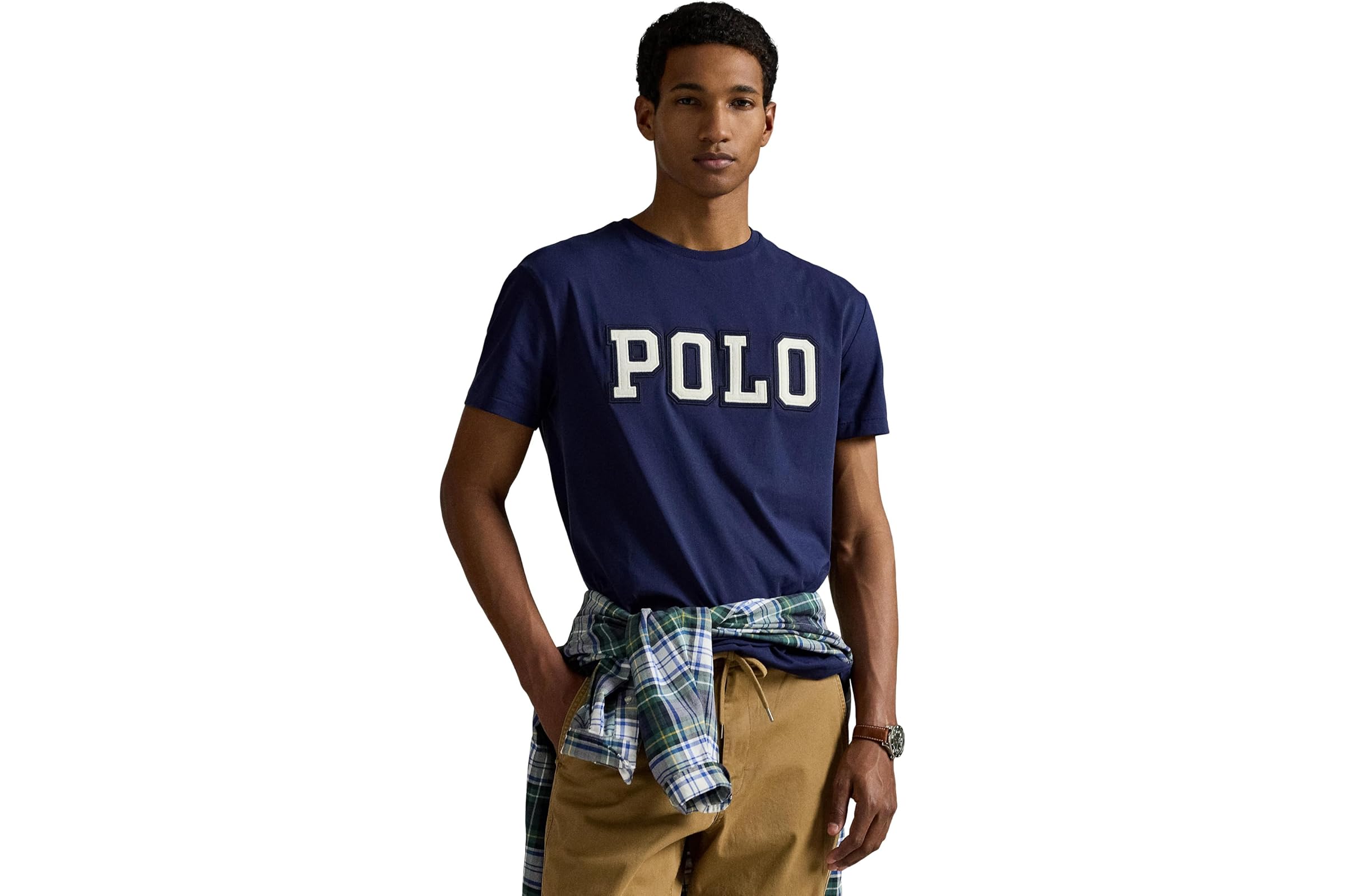 Мужская рубашка Polo Ralph Lauren Classic Fit Logo Jersey T-Shirt 6190₽