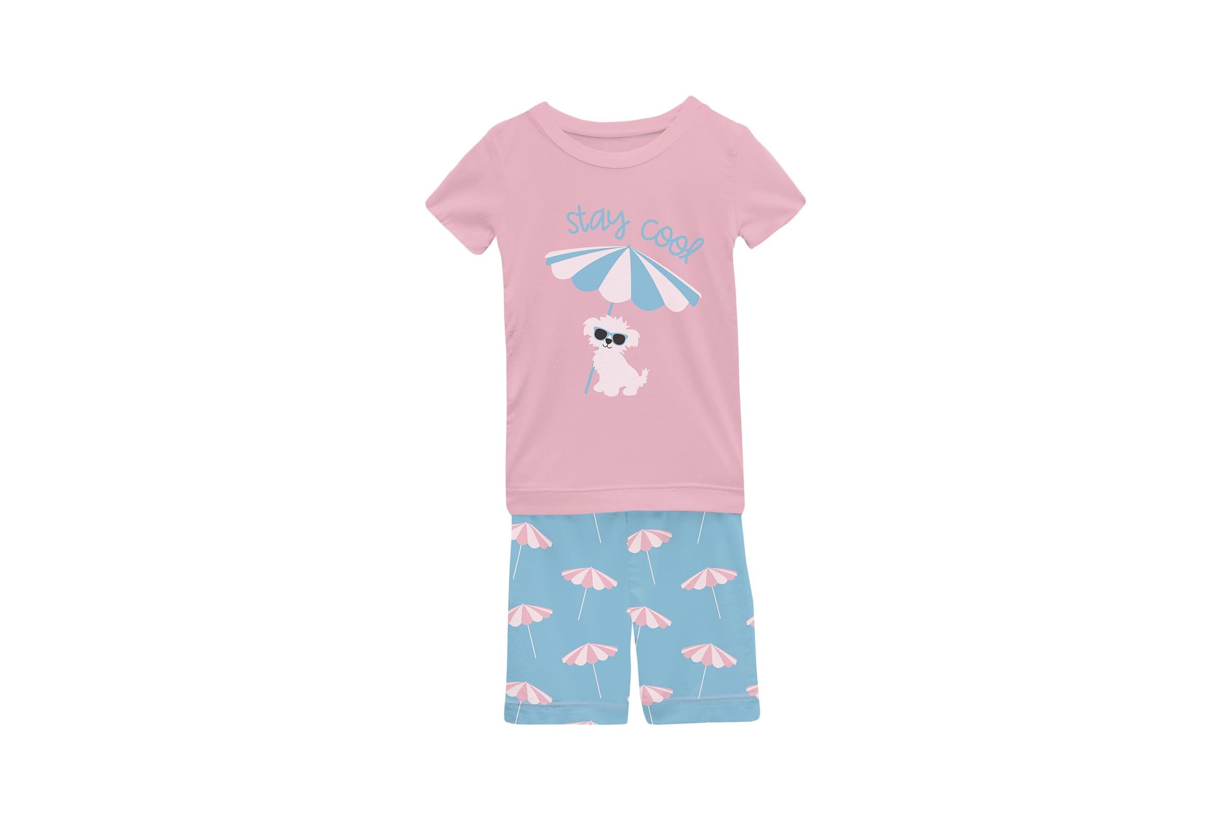 Пижама Kickee Pants Kids Short Sleeve Graphic Tee Pajama Set with Shorts ToddlerLittle KidBig Kid 3590₽