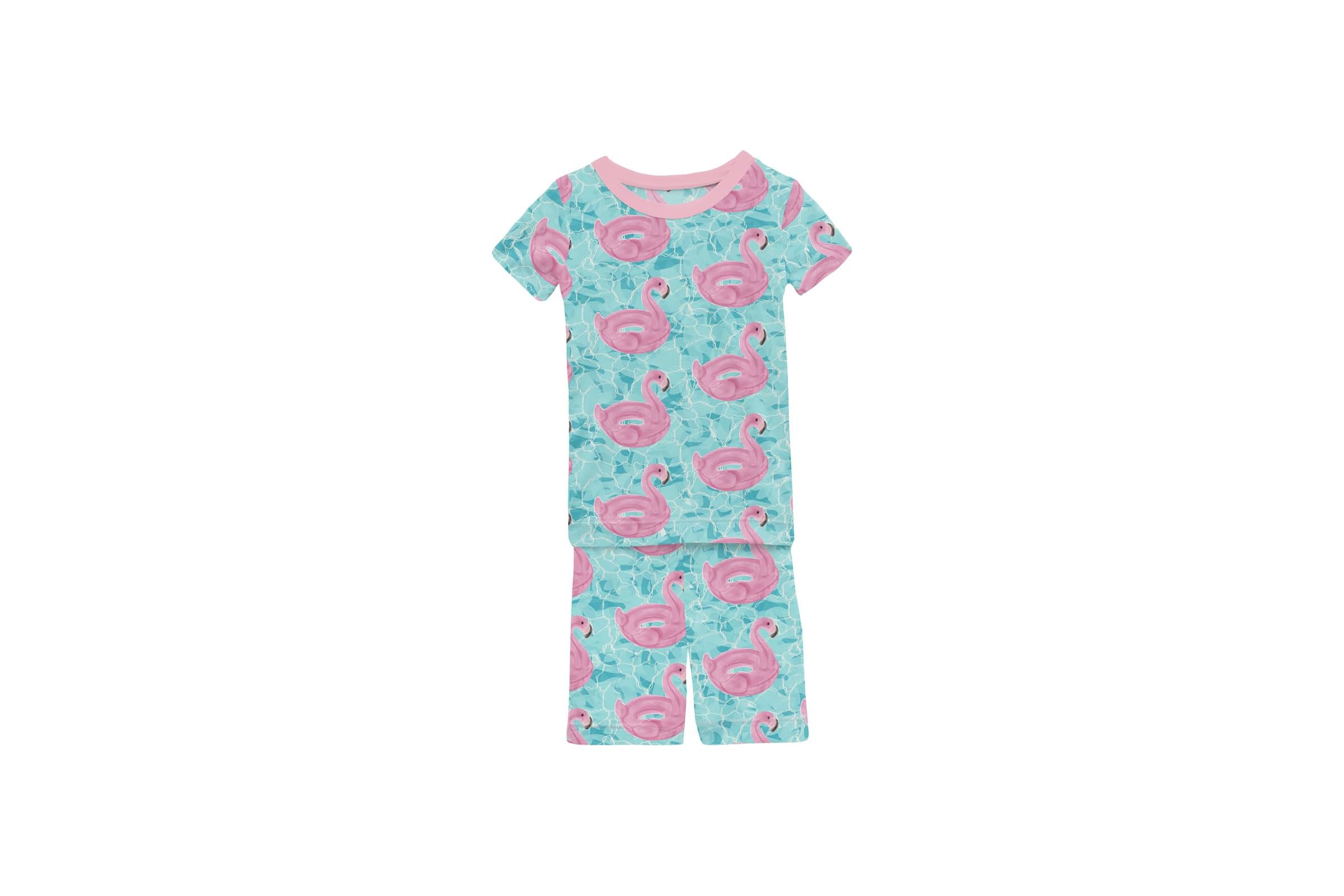 Kickee Pants Kids Print Short Sleeve Pajama Set with Shorts Big Kid 7290₽