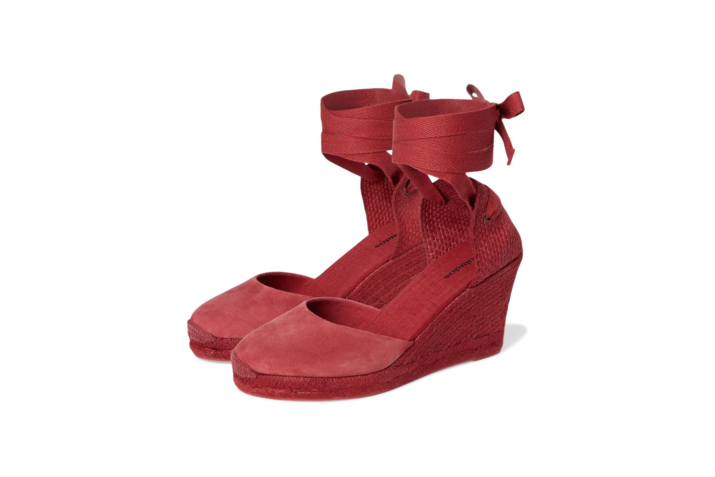 Soludos Leather Marseille Wedge