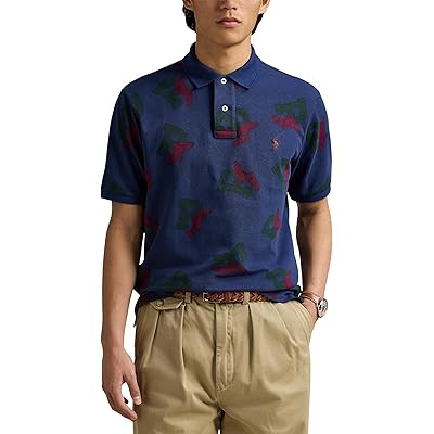 Мужская рубашка Polo Ralph Lauren Classic Fit Polo-wing Mesh Polo Shirt