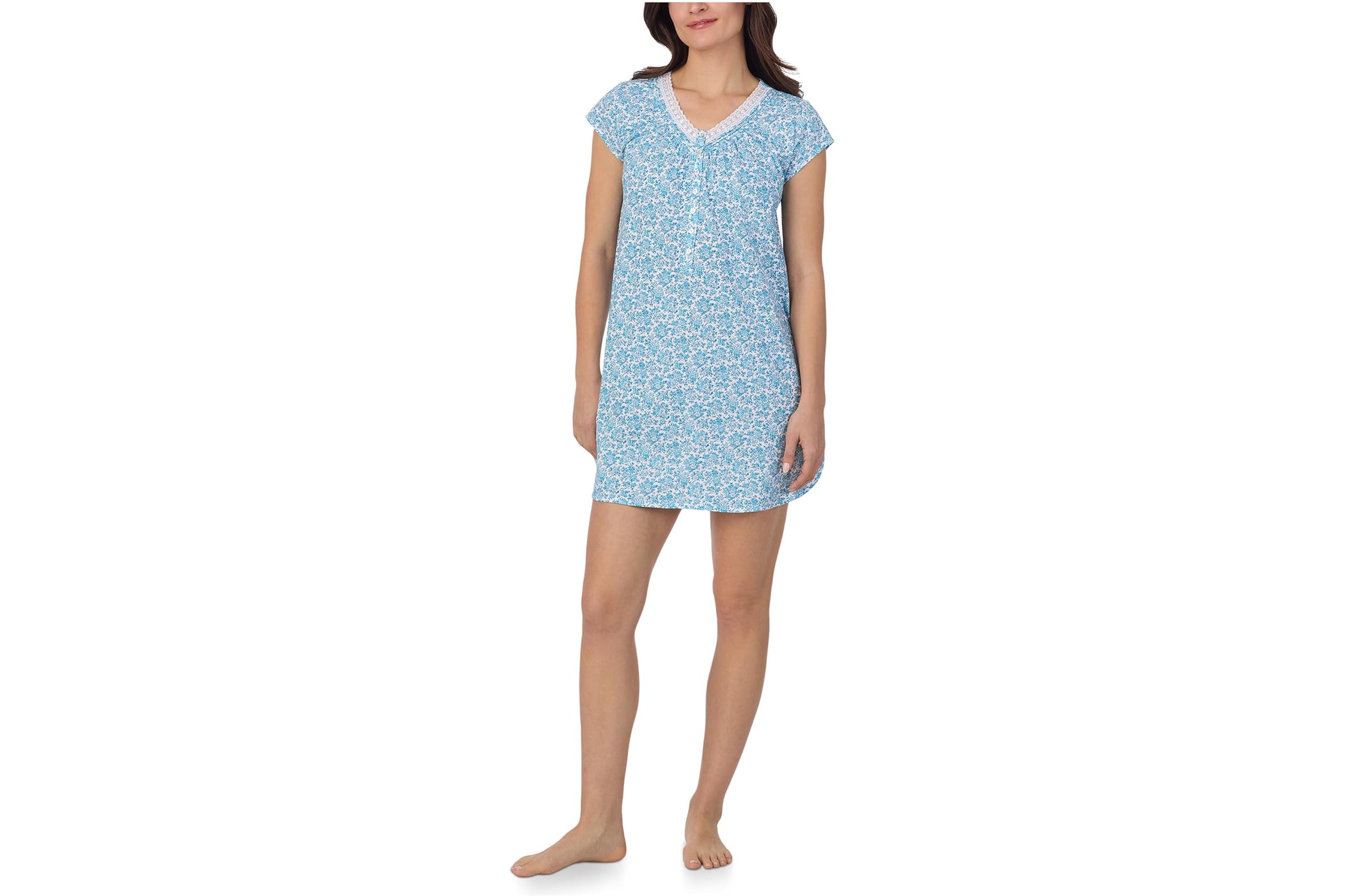 Eileen West Short Sleeveless Sleepshirt 5790₽