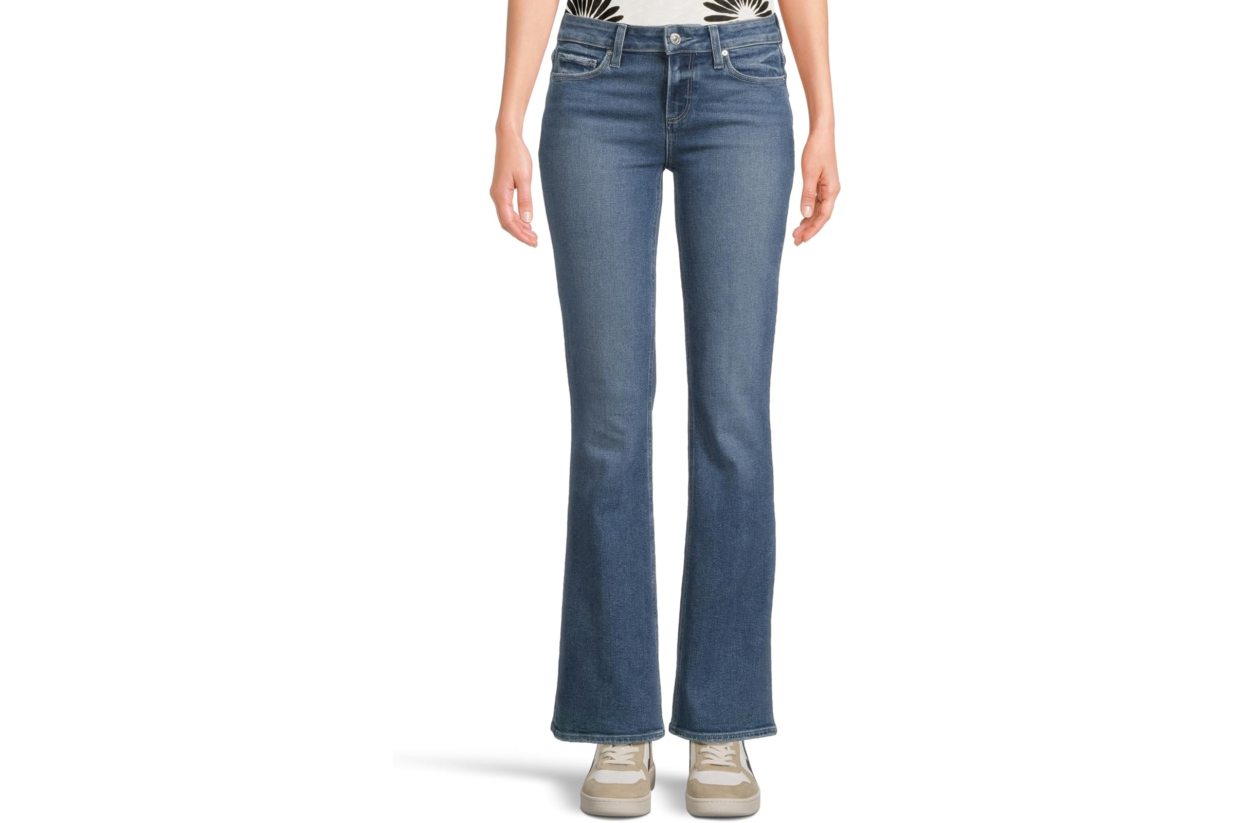 Джинсы Paige Laurel Canyon 32In in Tarnished 24790₽