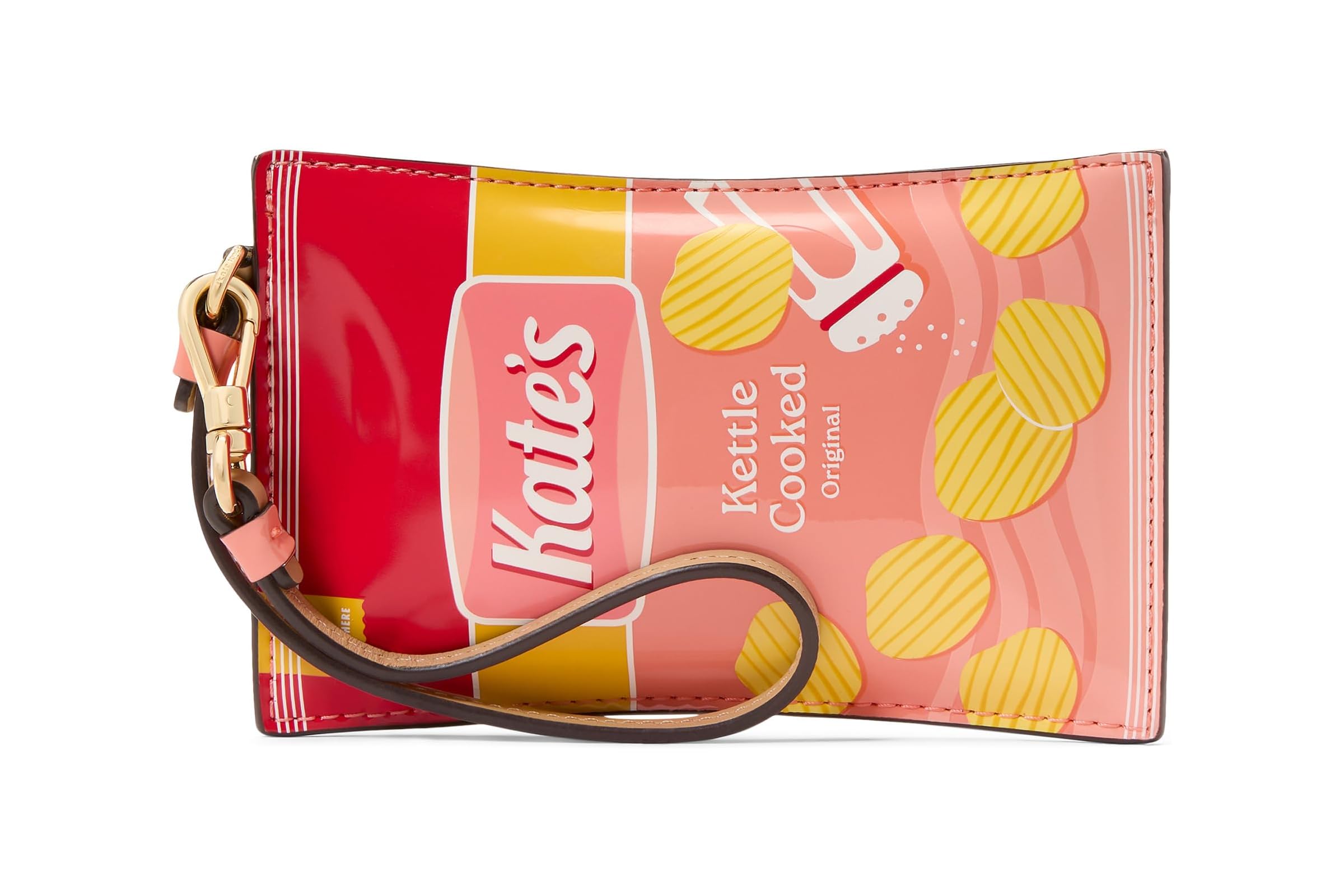 Кошелек Kate Spade New York Snack Time Patent Card Case Wristlet 24390₽