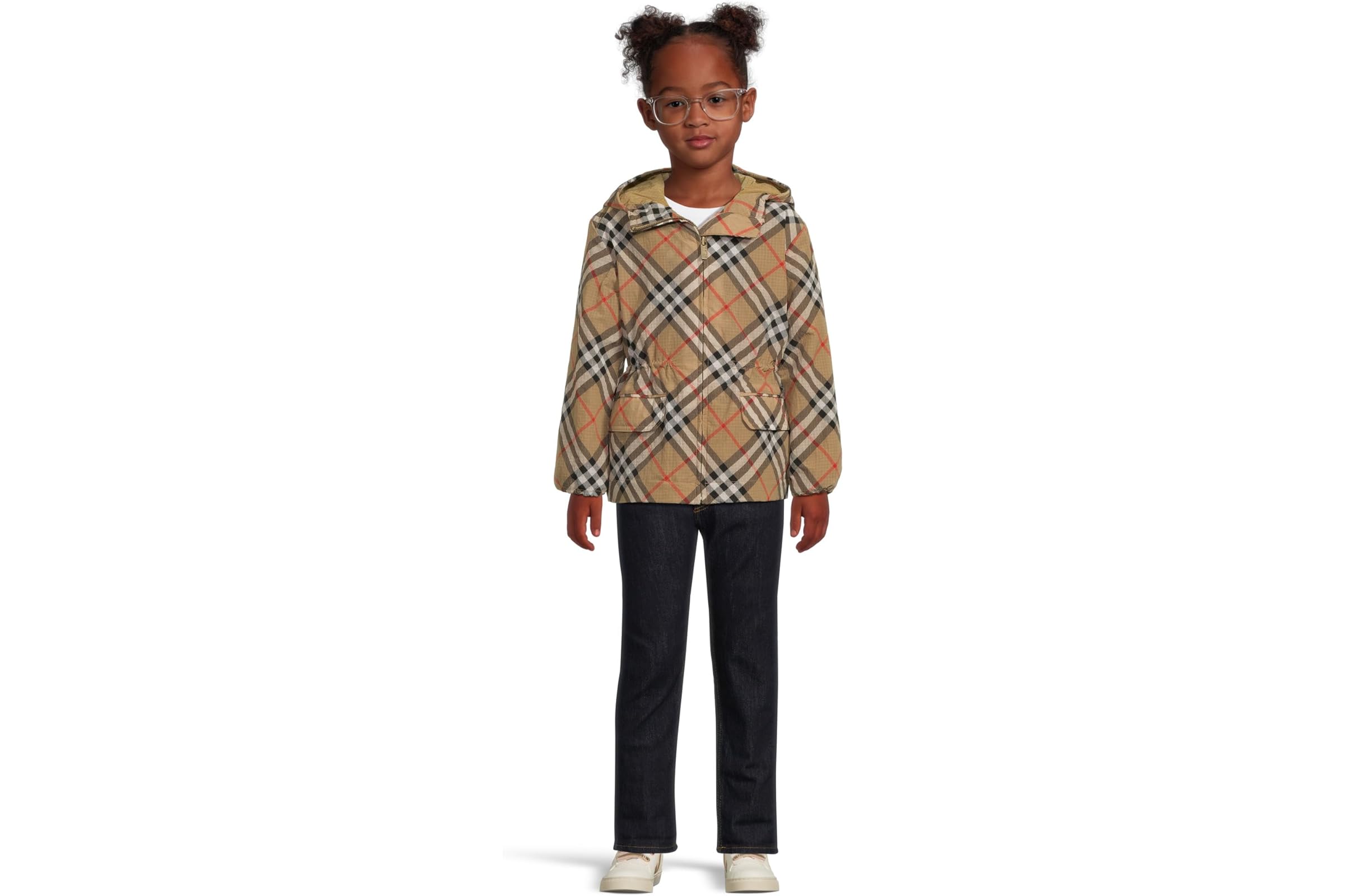 Burberry Kids Bridget Check Jacket big Kids 93290₽
