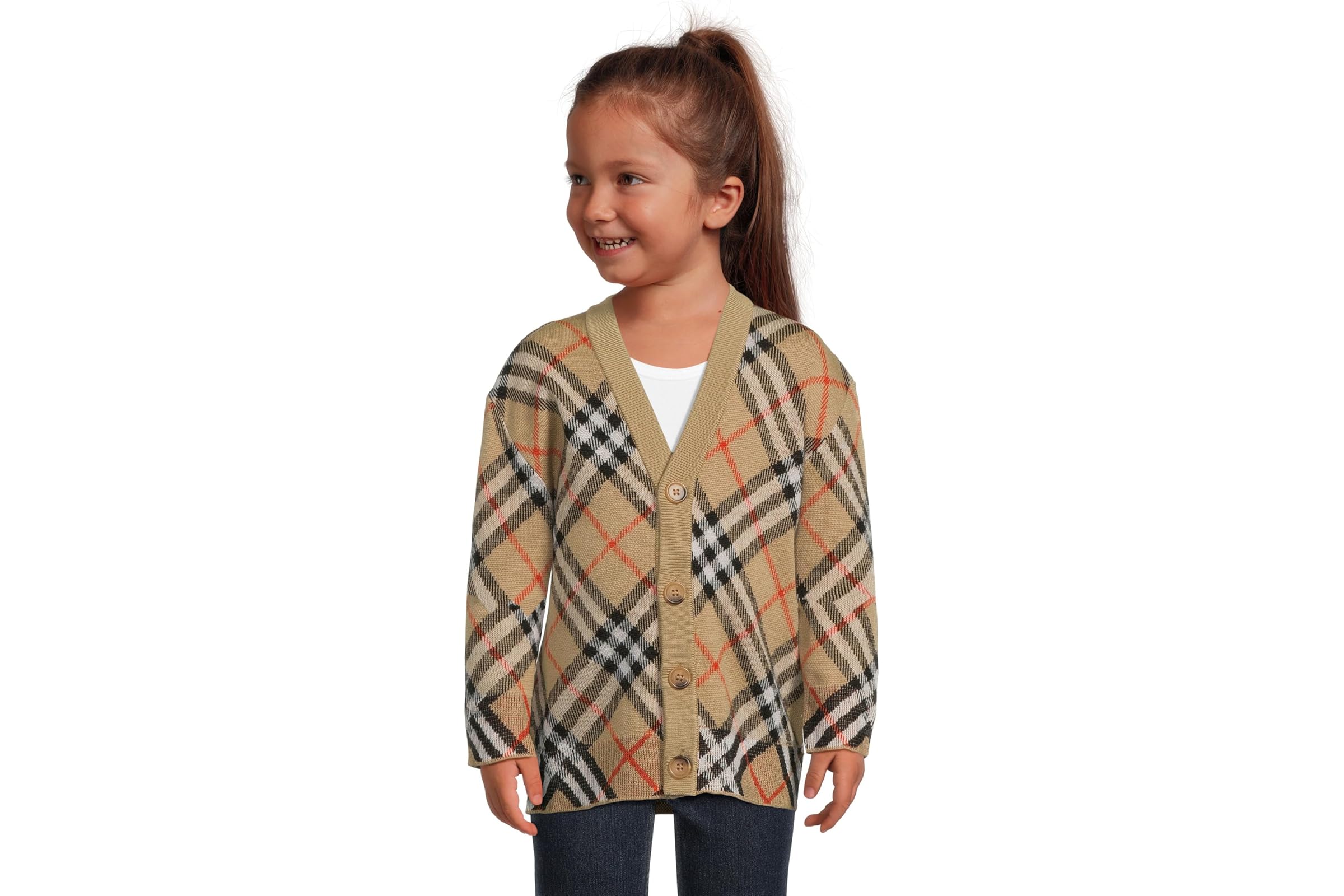 Burberry Kids Graham Check (big Kid)