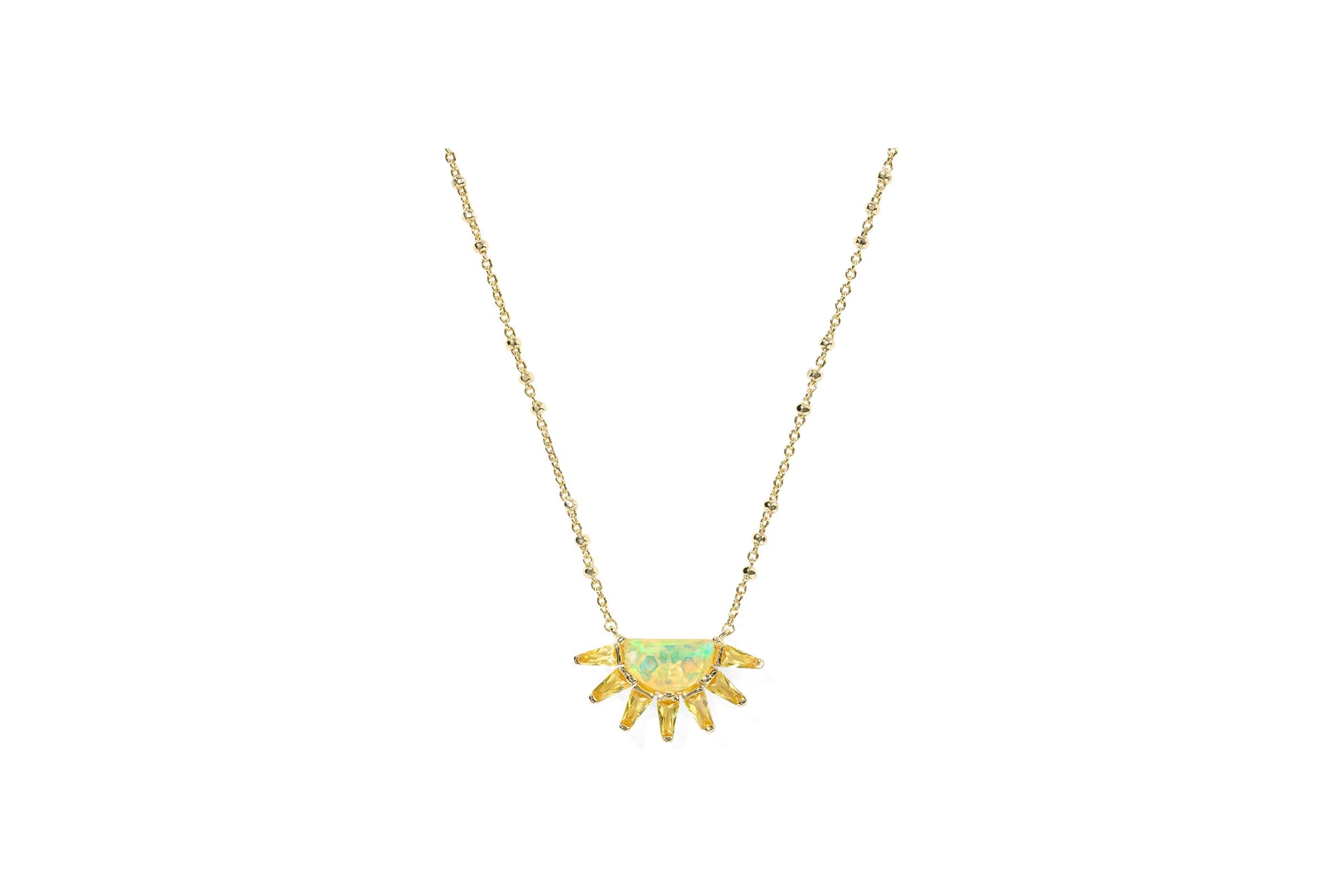 Колье Kendra Scott Samantha Sun Short Pendant Necklace 11390₽