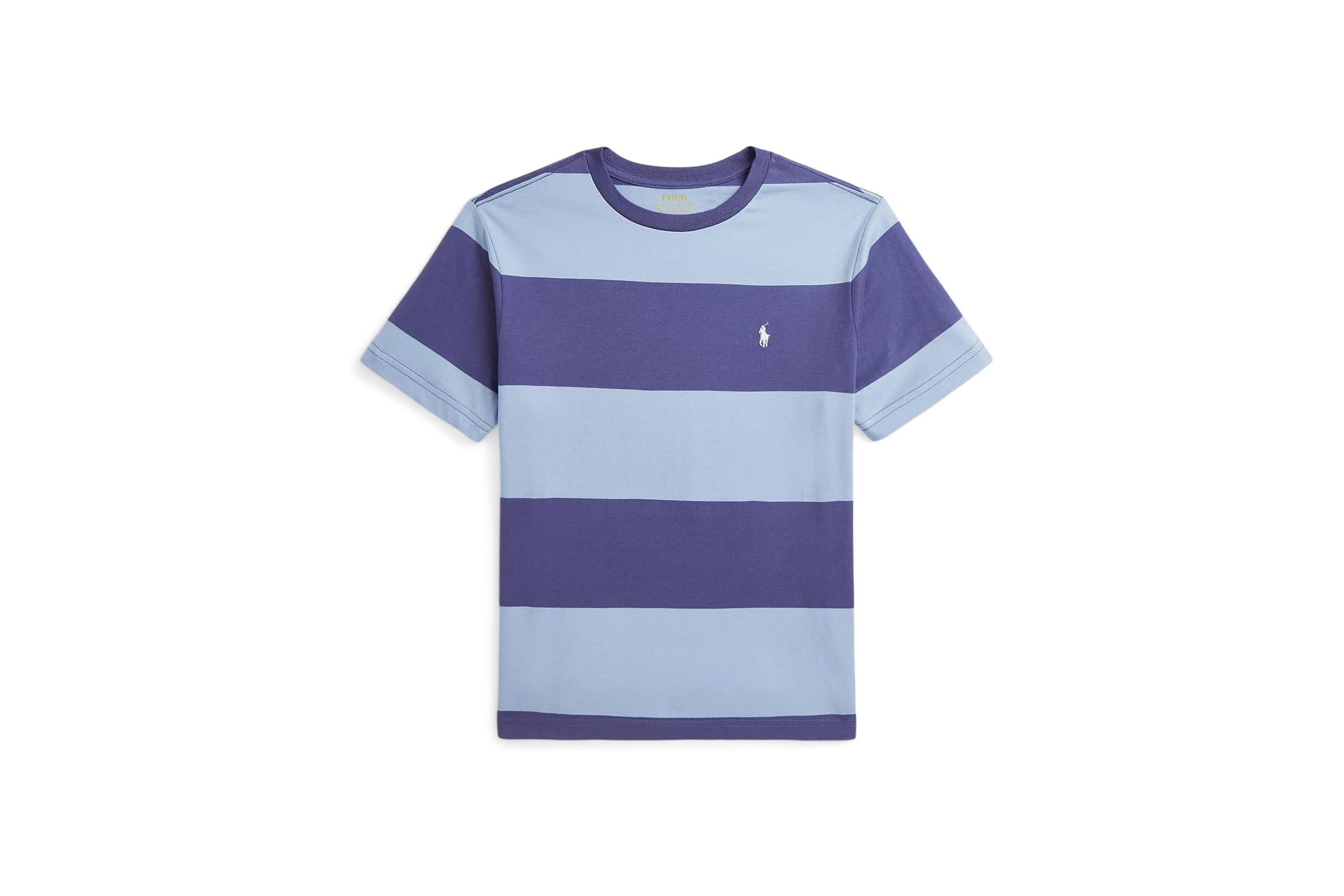 Мужская рубашка Polo Ralph Lauren Kids Striped Cotton Jersey Tee Big Kid 6690₽