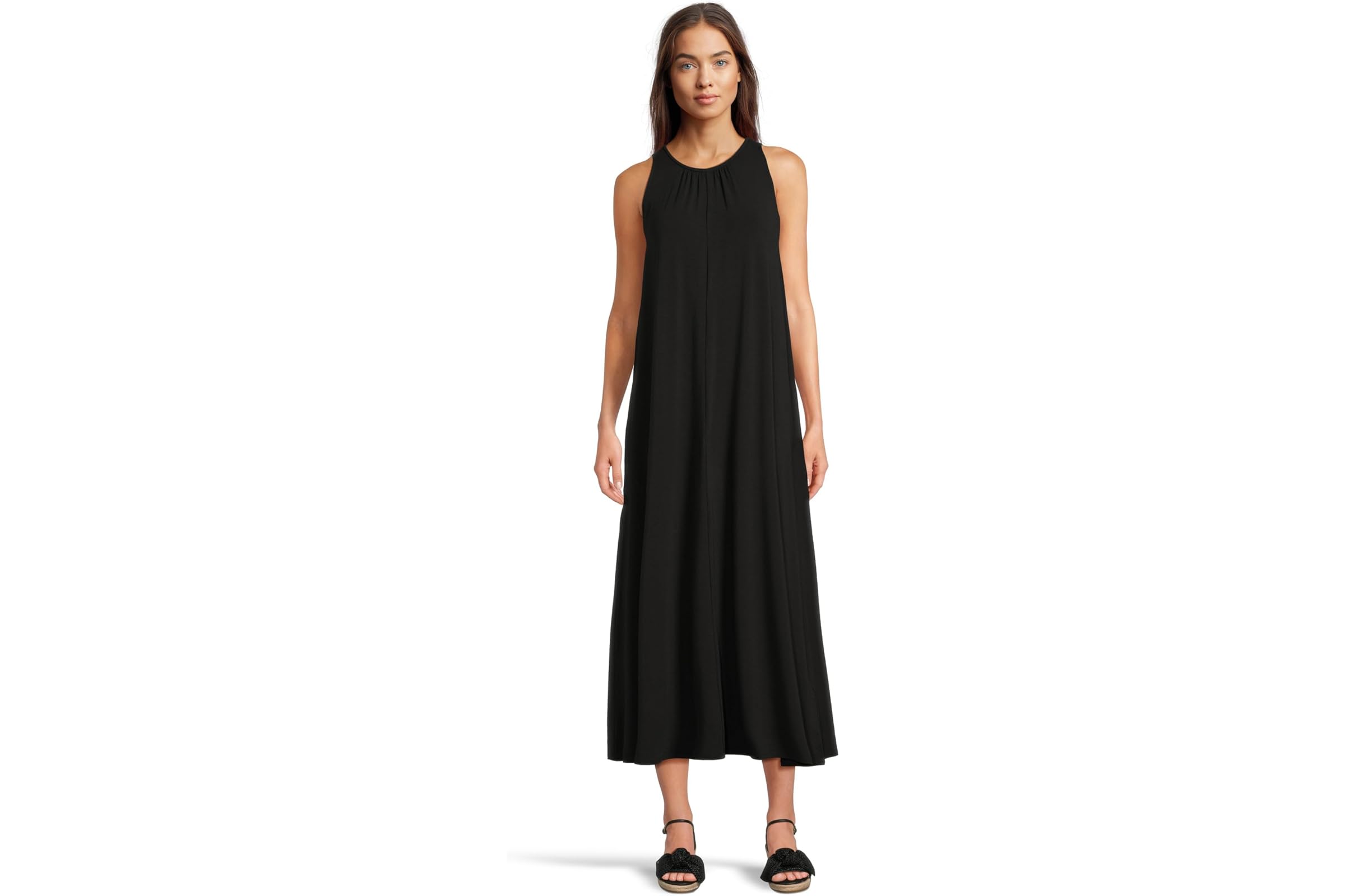 Платье Eileen Fisher Fine Stretch Jersey Knit Maxi Dress 25690₽