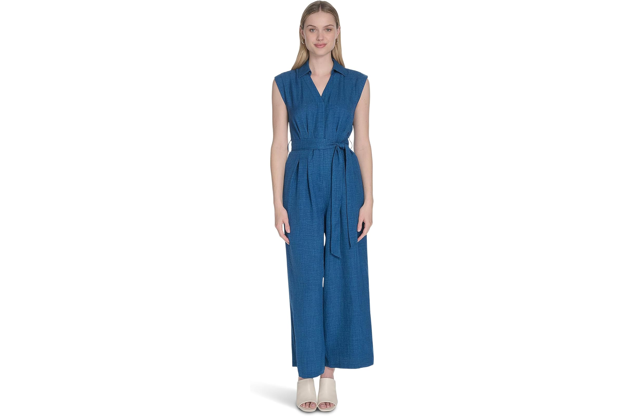 Комбинезон Calvin Klein Aerowash Short Sleeve Belted Jumpsuit 13390₽