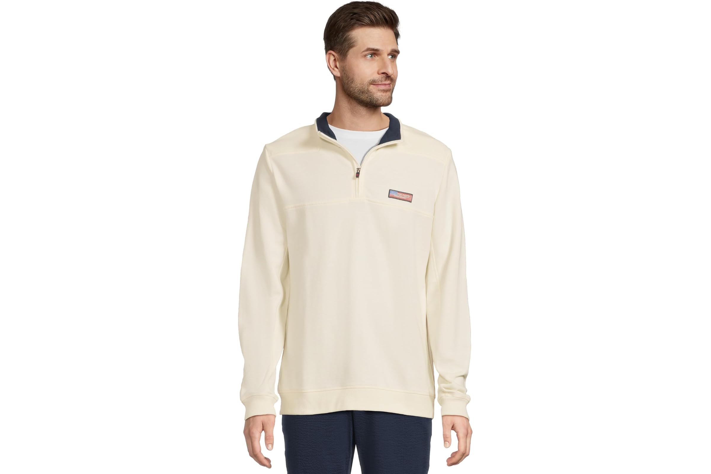 Мужская толстовка Vineyard Vines American Flag Logo Box Shep 13390₽