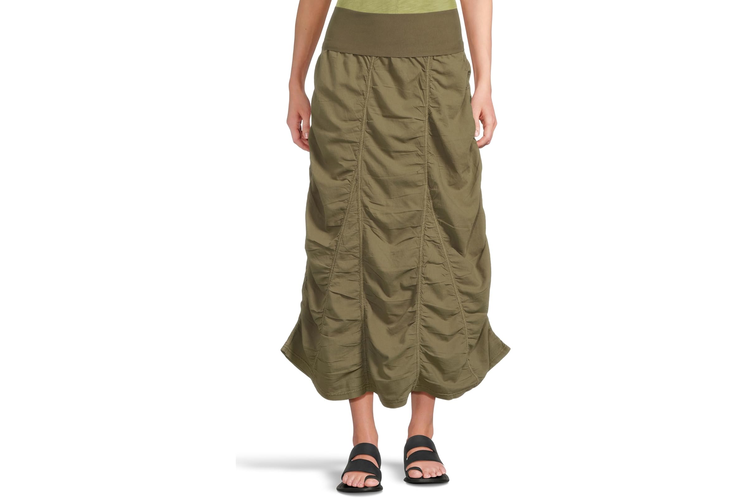 Юбка XCVI Linen Gored Peasant Skirt 15890₽