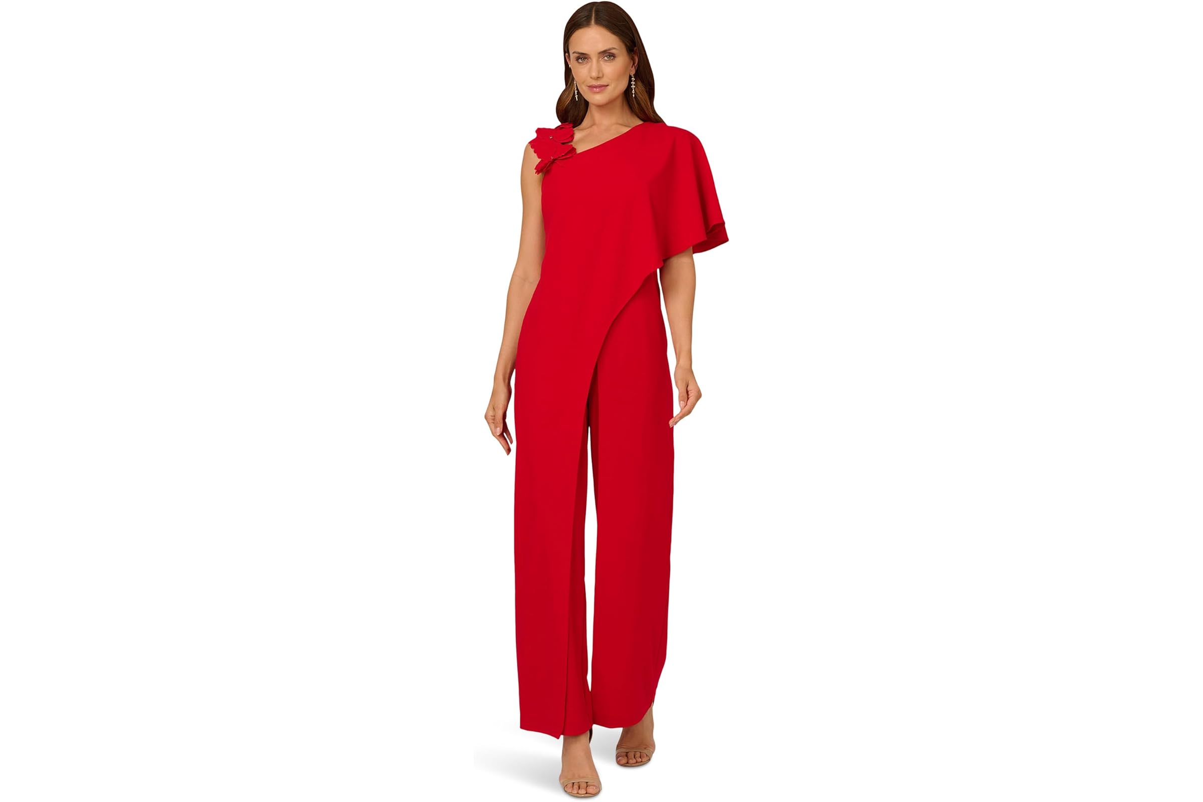 Комбинезон Adrianna Papell Asymmetrical Crepe Jumpsuit 23790₽