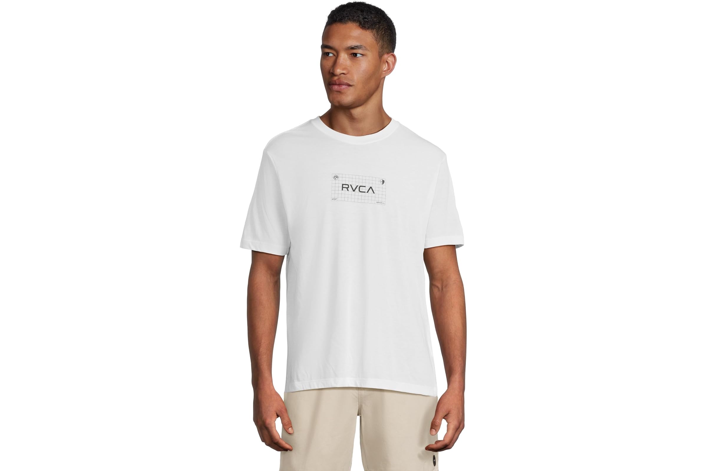 Мужская рубашка RVCA Brand Grid Short Sleeve 3990₽