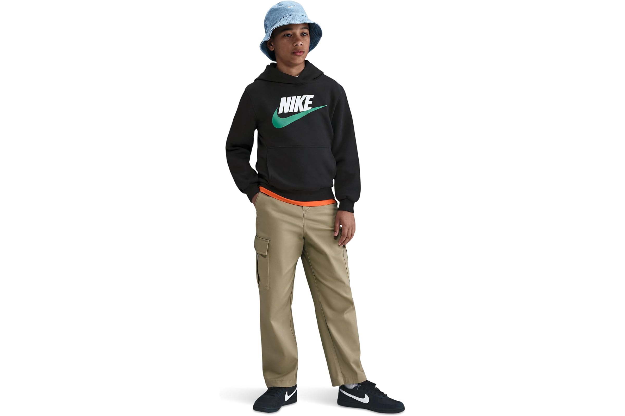 Nike Kids Sportswear Club Fleece Hoodie Big Kid 9990₽