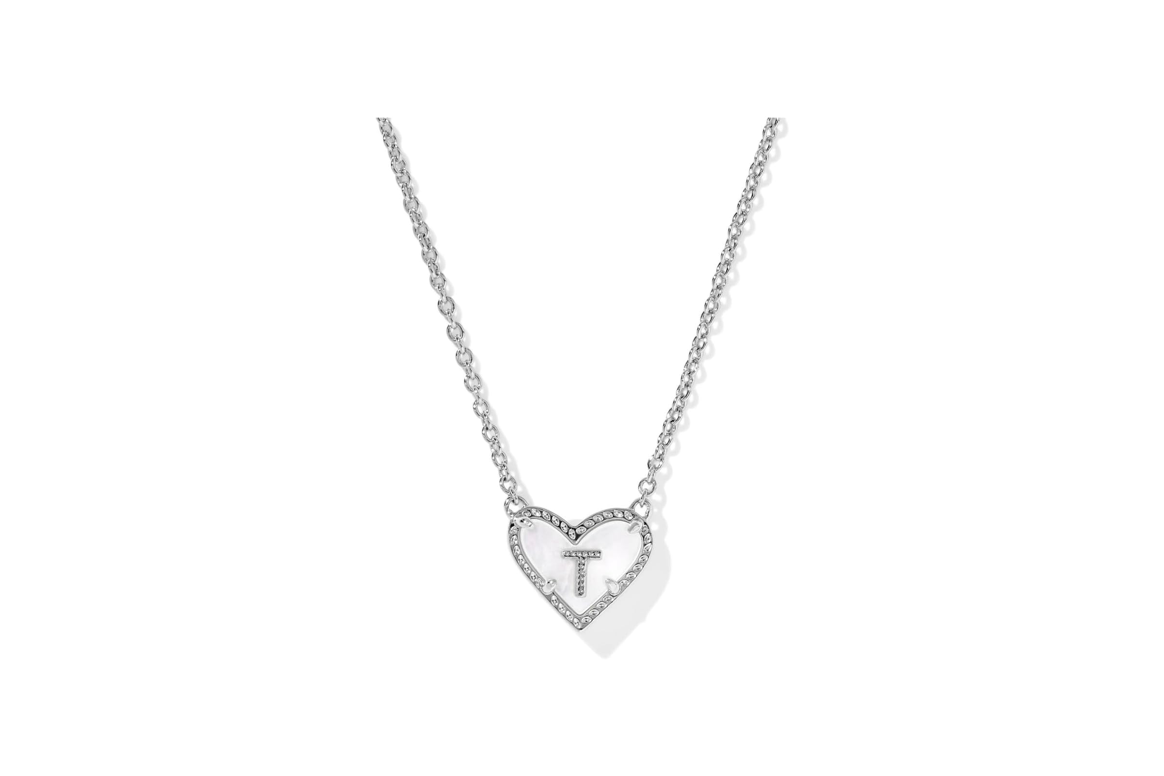 Колье Kendra Scott Heart Letter T Short Pendant Necklace 9590₽