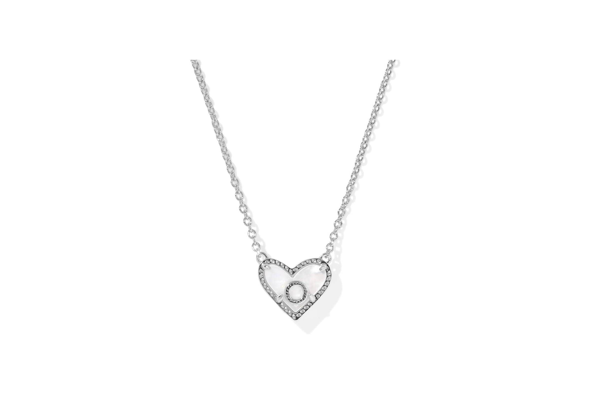 Колье Kendra Scott Heart Letter O Short Pendant Necklace 7190₽