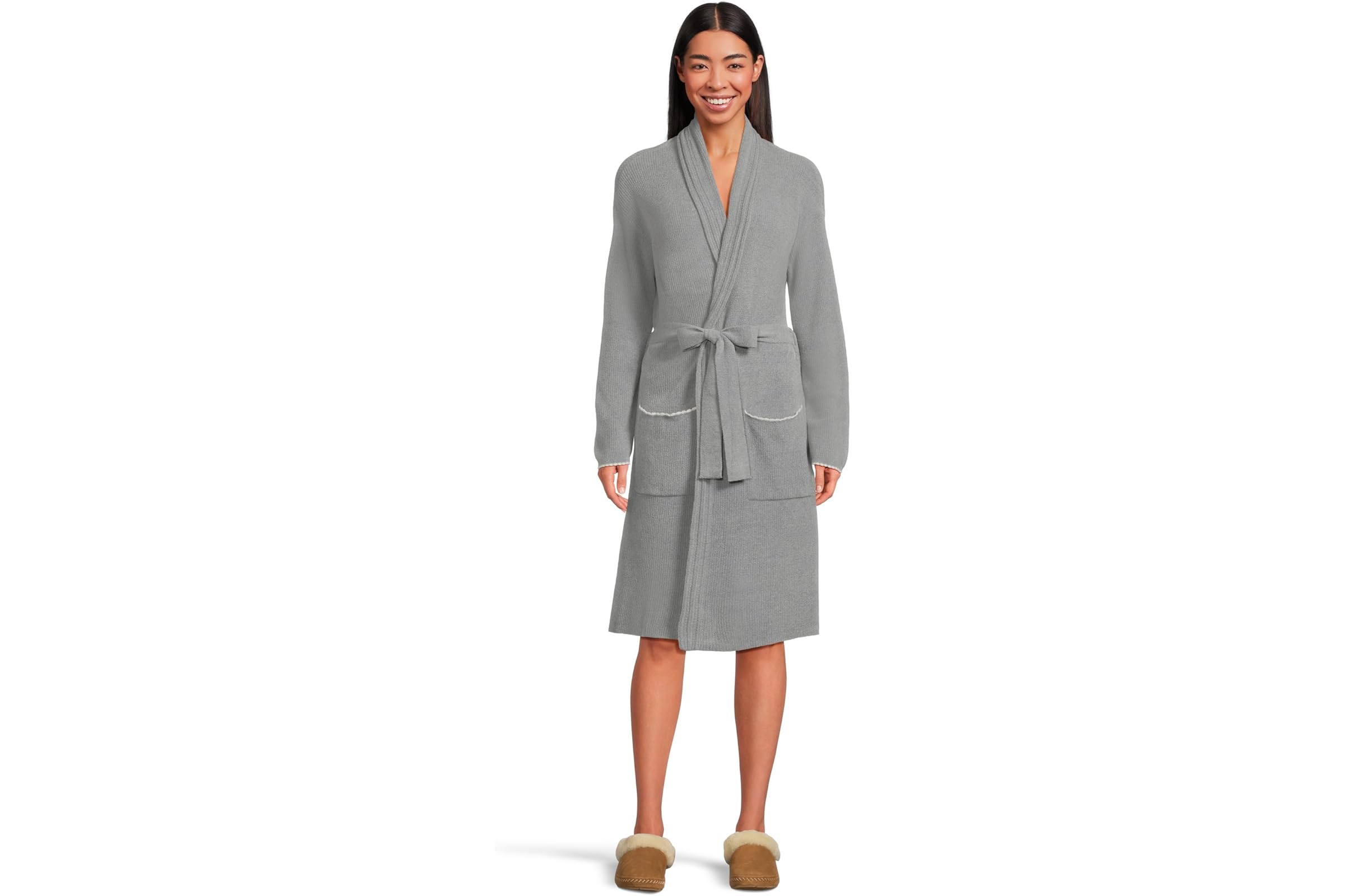 Barefoot Dreams Scallop Ribbed Robe 31490₽